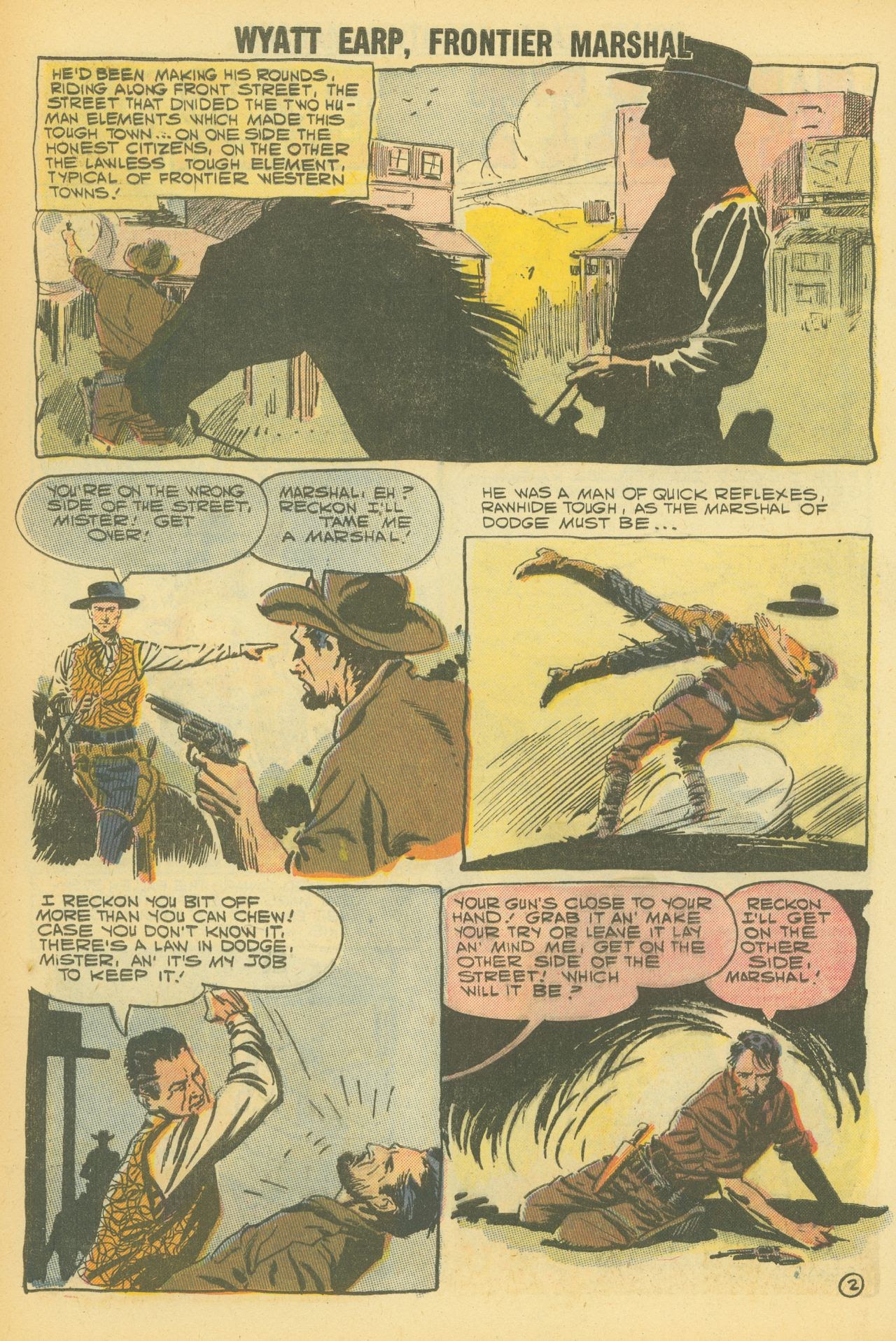 Read online Wyatt Earp Frontier Marshal comic -  Issue #20 - 4