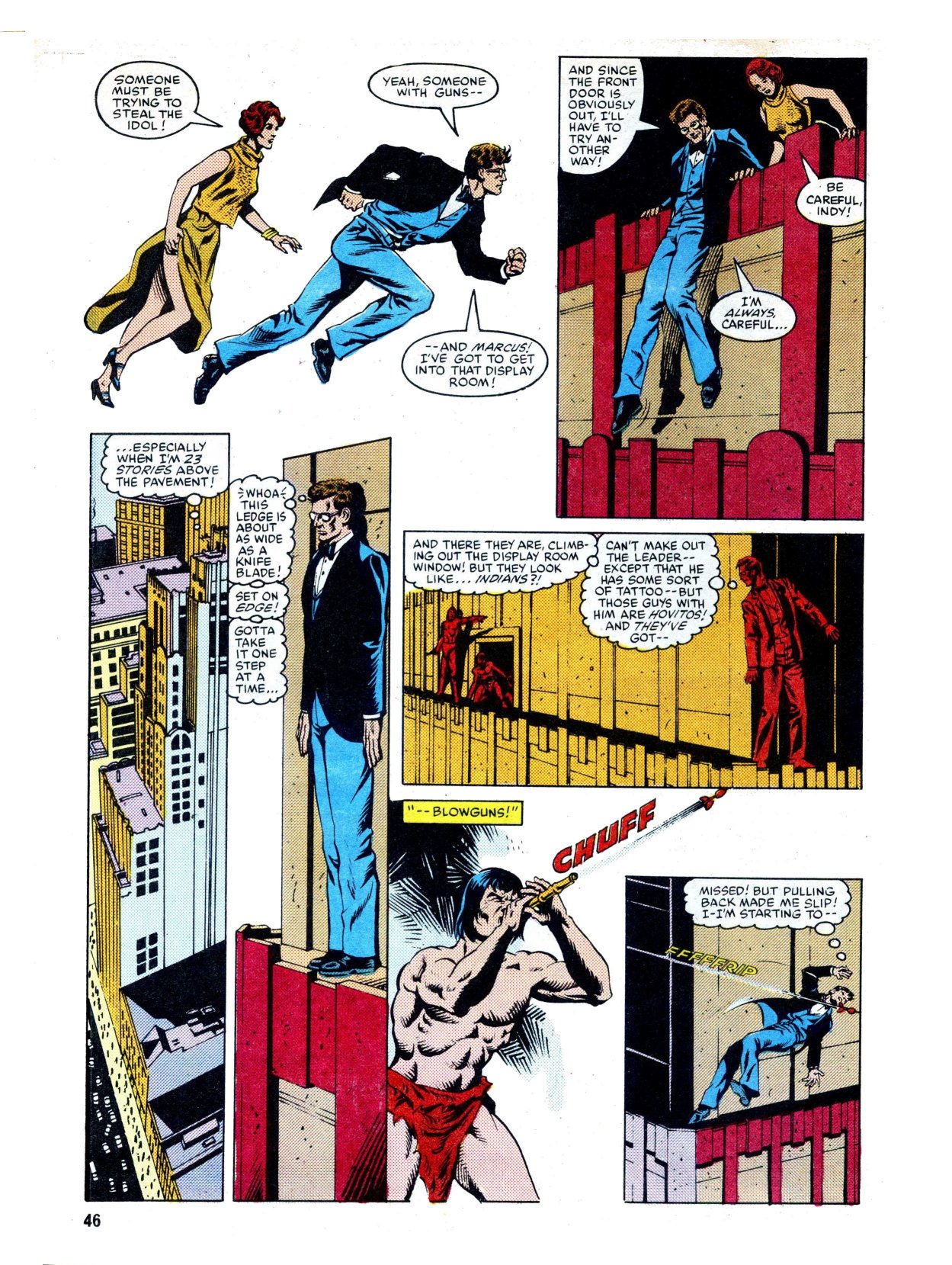 Read online Indiana Jones comic -  Issue #6 - 46
