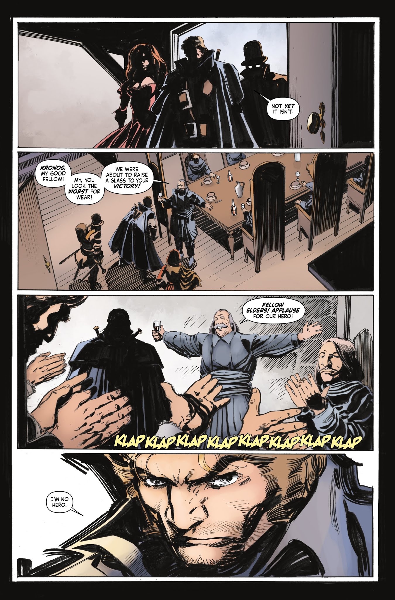 Read online Captain Kronos - Vampire Hunter comic -  Issue #4 - 14