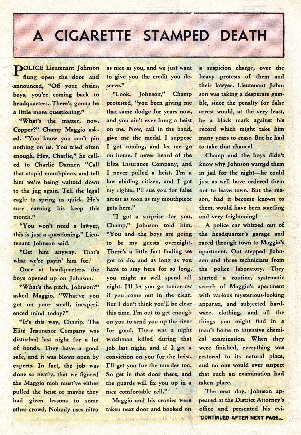 Read online Crime Can't Win comic -  Issue #3 - 18