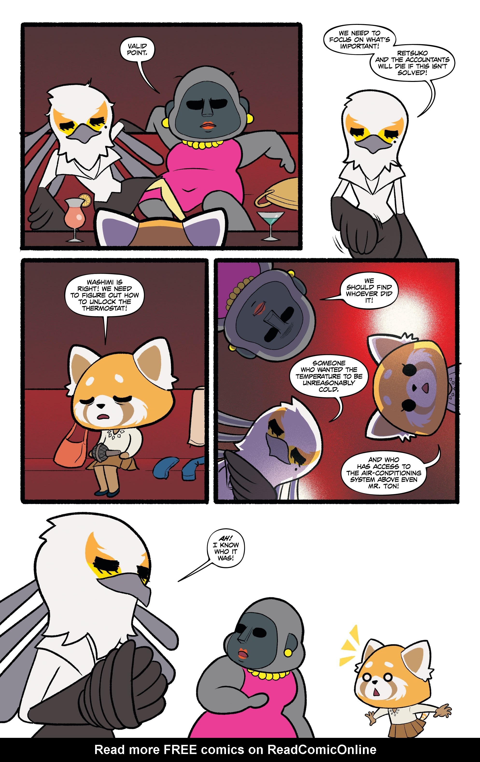 Read online Aggretsuko comic -  Issue #5 - 18