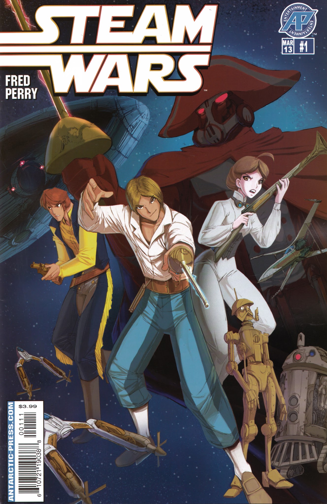 Read online Steam Wars comic -  Issue #1 - 1