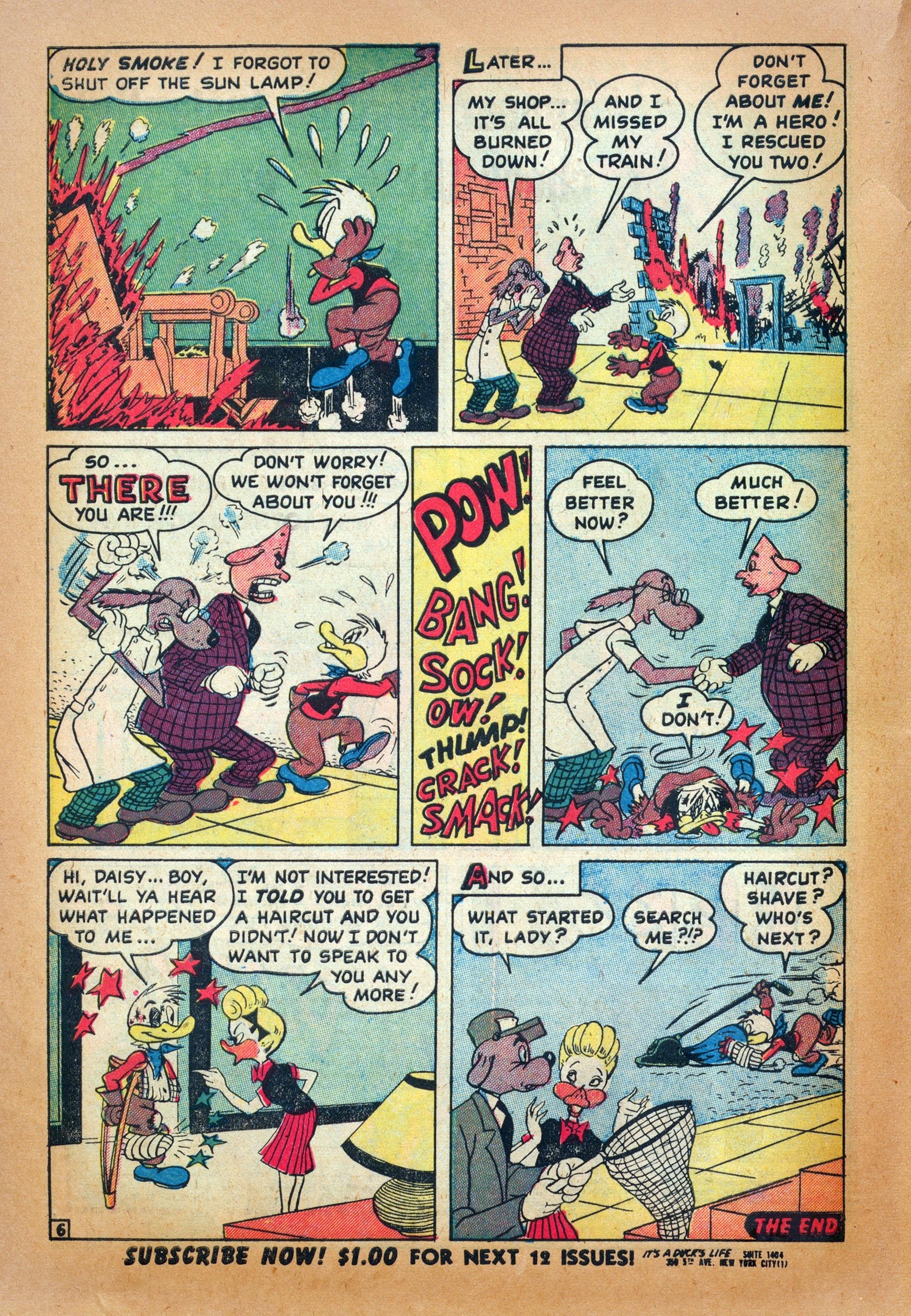 Read online It's A Duck's Life comic -  Issue #7 - 8