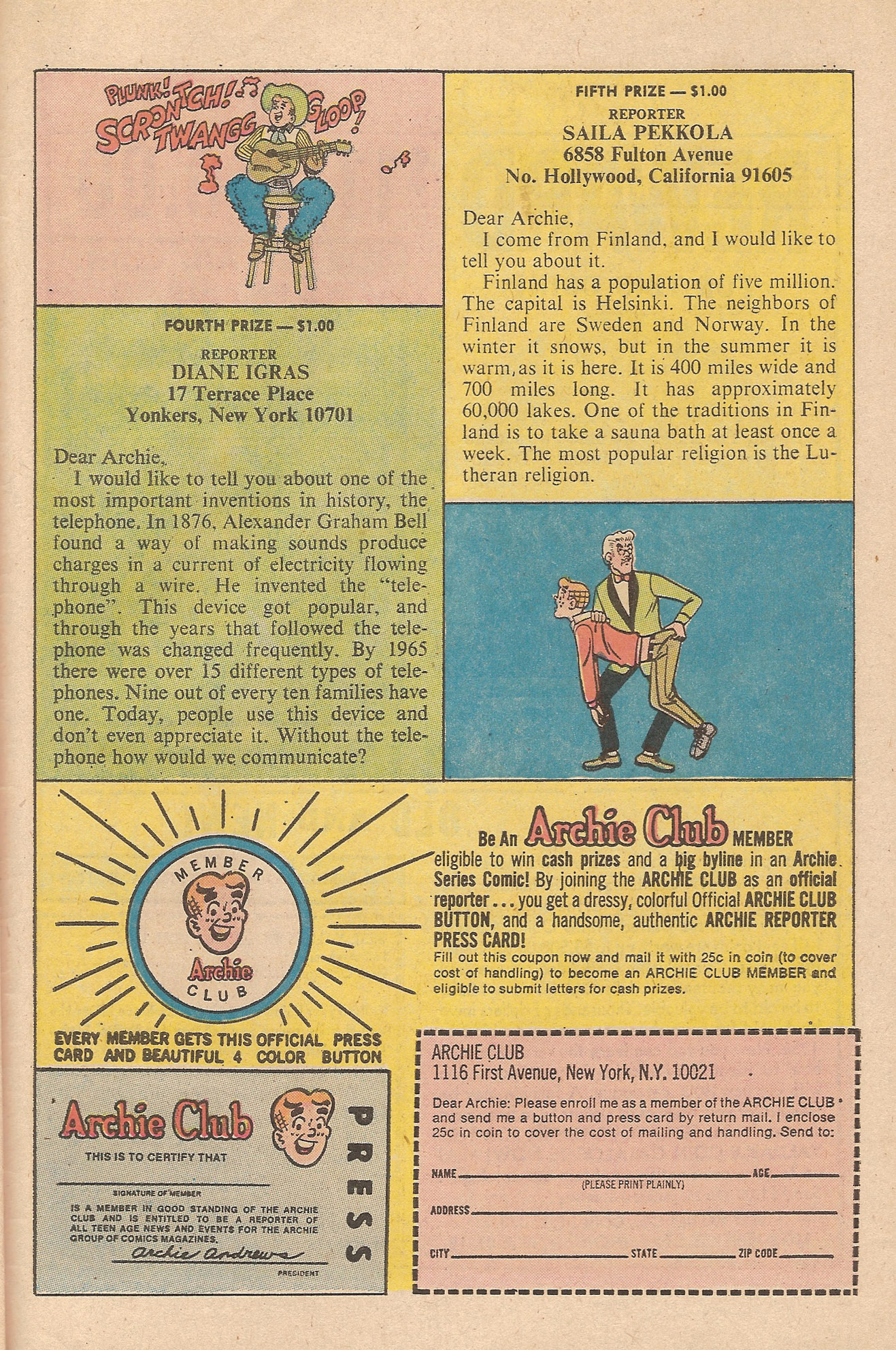 Read online Reggie's Wise Guy Jokes comic -  Issue #28 - 43