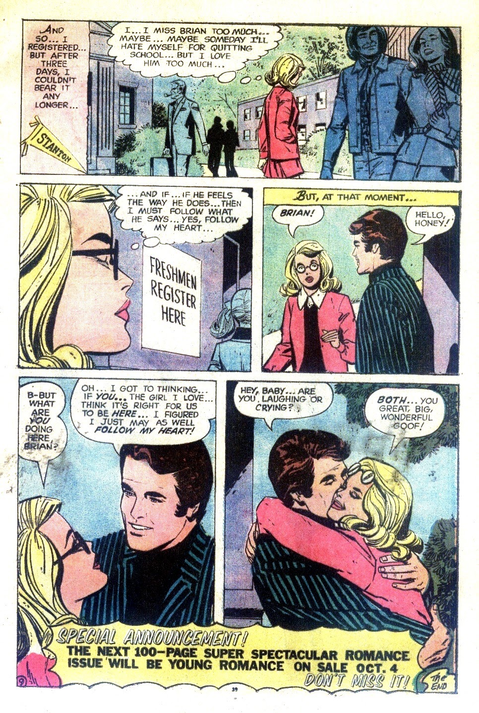 Read online Young Love (1963) comic -  Issue #107 - 39