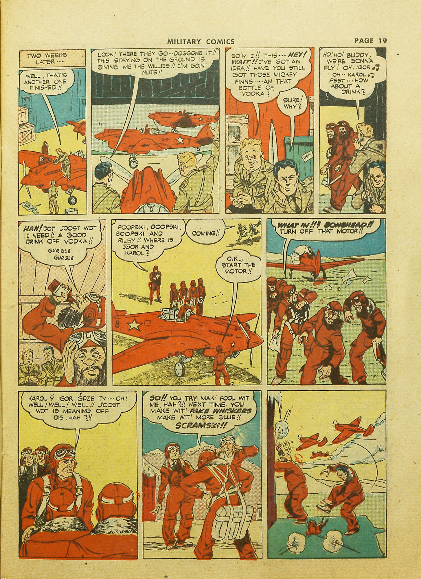 Read online Military Comics comic -  Issue #9 - 21
