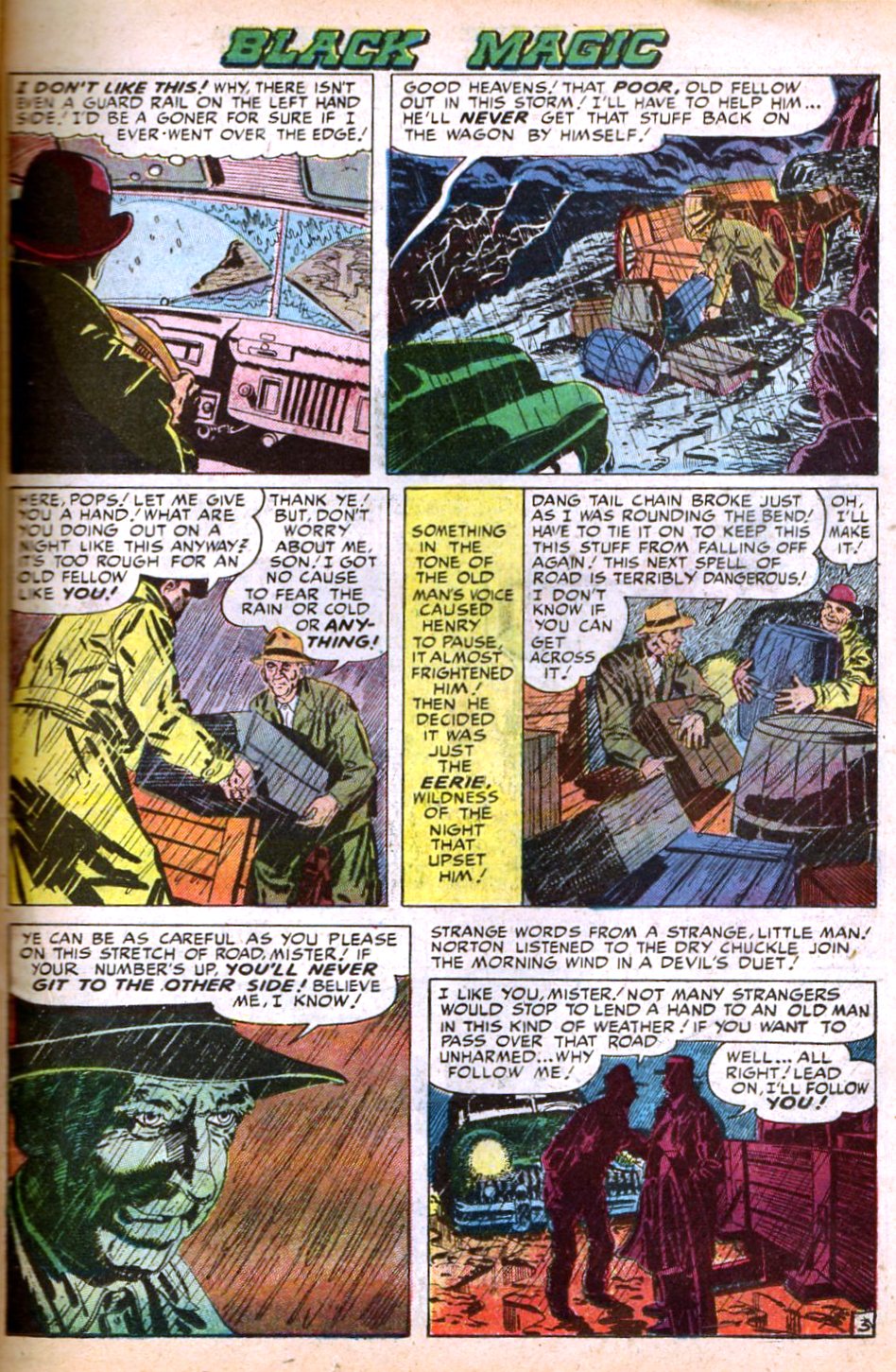 Read online Black Magic (1950) comic -  Issue #5 - 37