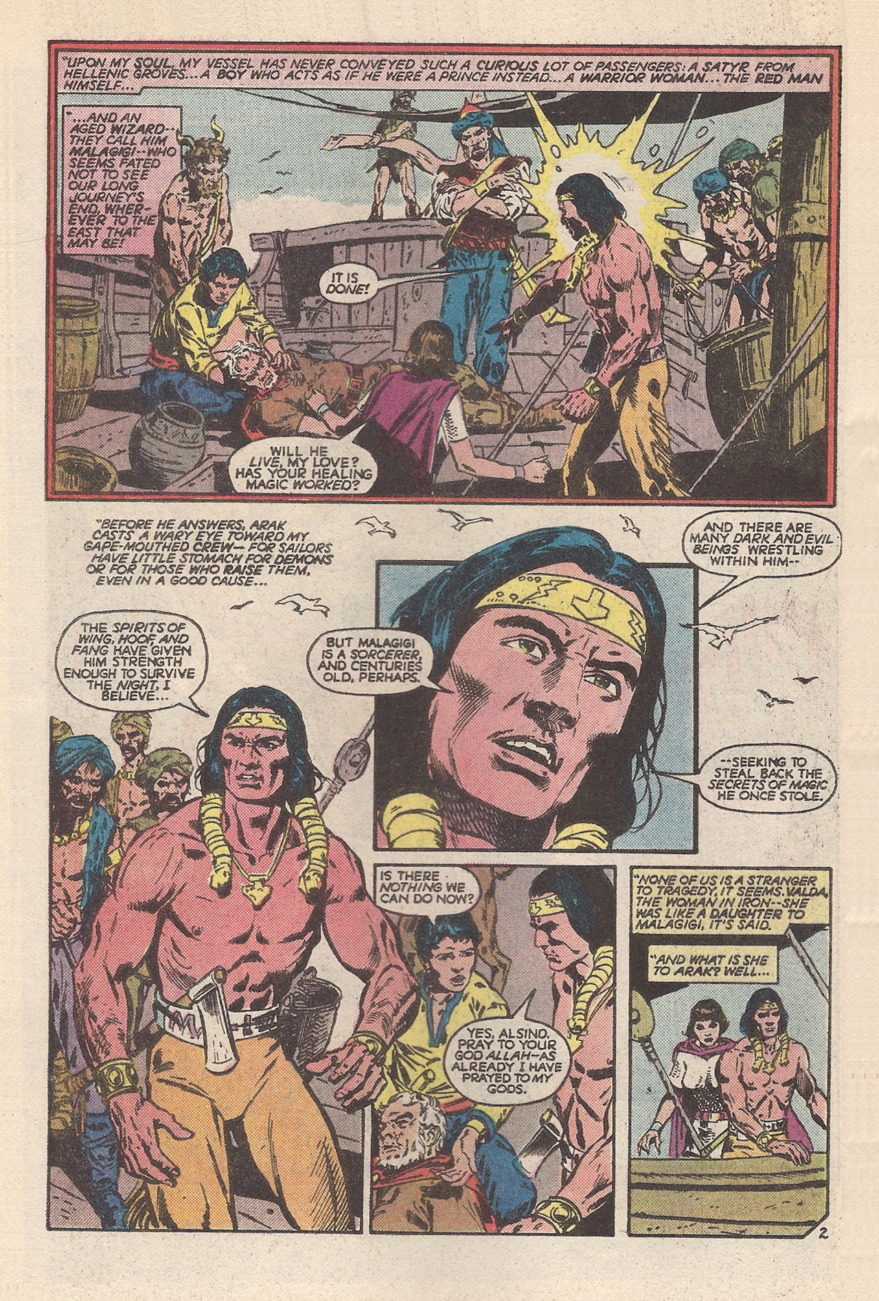 Read online Arak Son of Thunder comic -  Issue #44 - 4