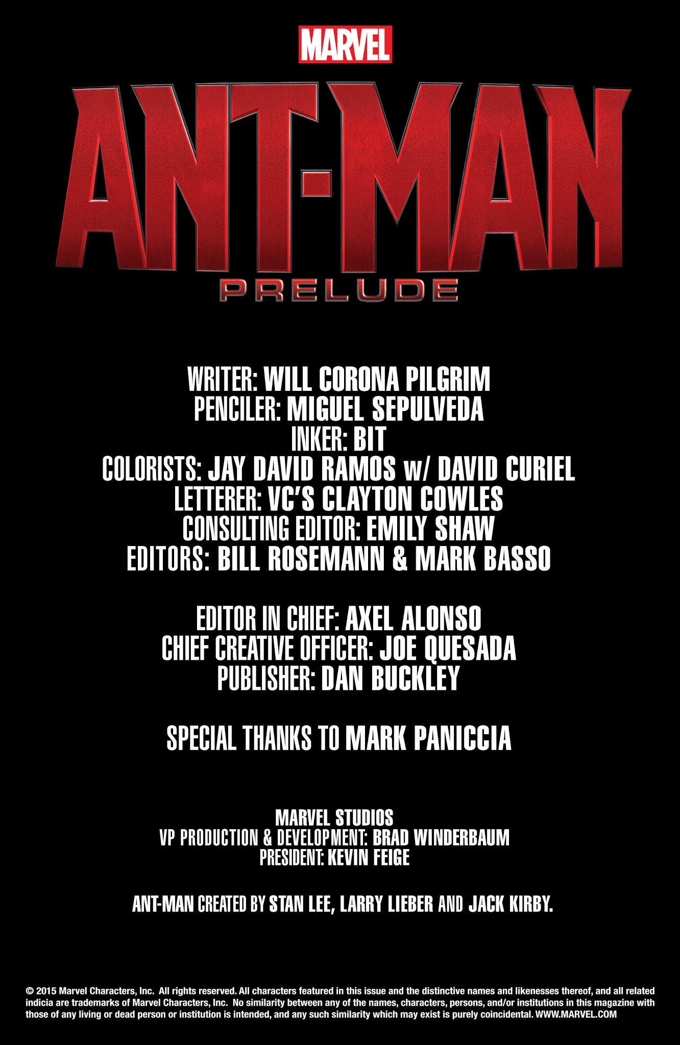 Read online Marvel's Ant-Man Prelude comic -  Issue #1 - 19