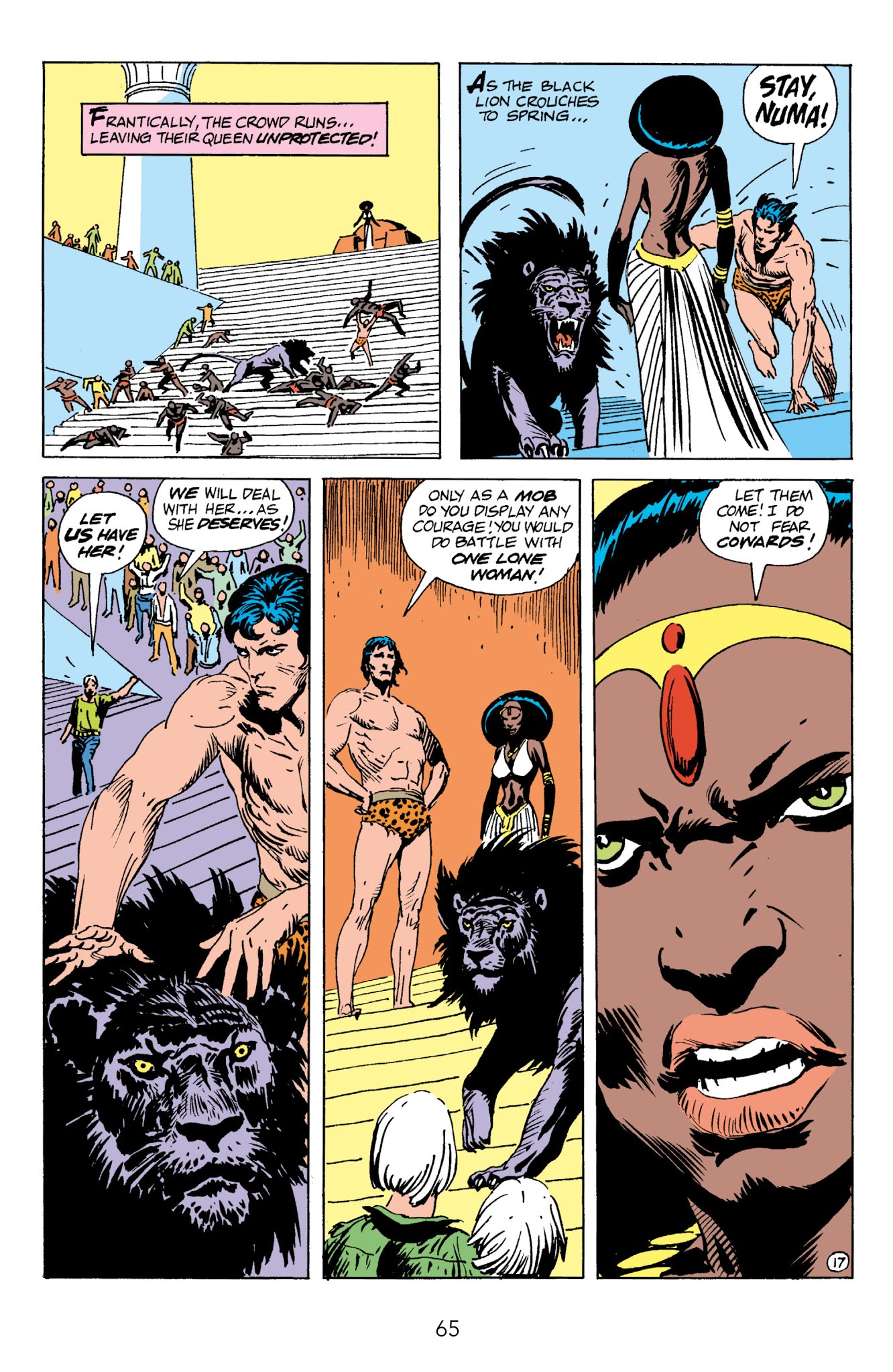 Read online Edgar Rice Burroughs' Tarzan The Joe Kubert Years comic -  Issue # TPB 2 (Part 1) - 66
