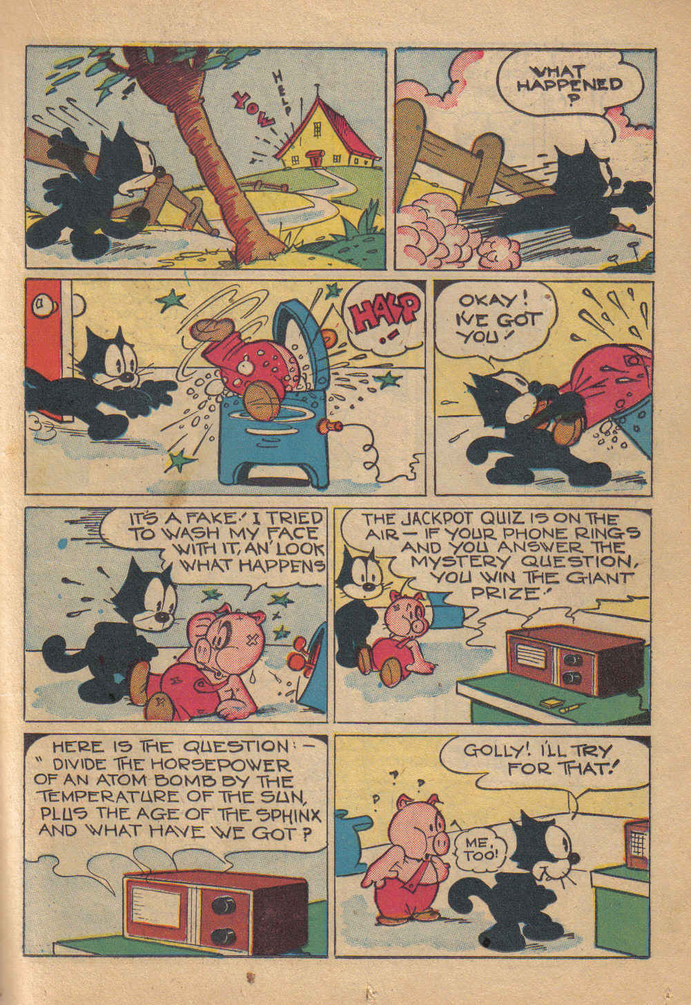 Read online Felix the Cat (1948) comic -  Issue #5 - 33