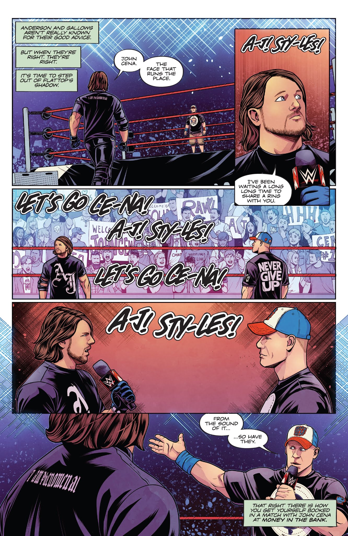 Read online WWE comic -  Issue #22 - 11
