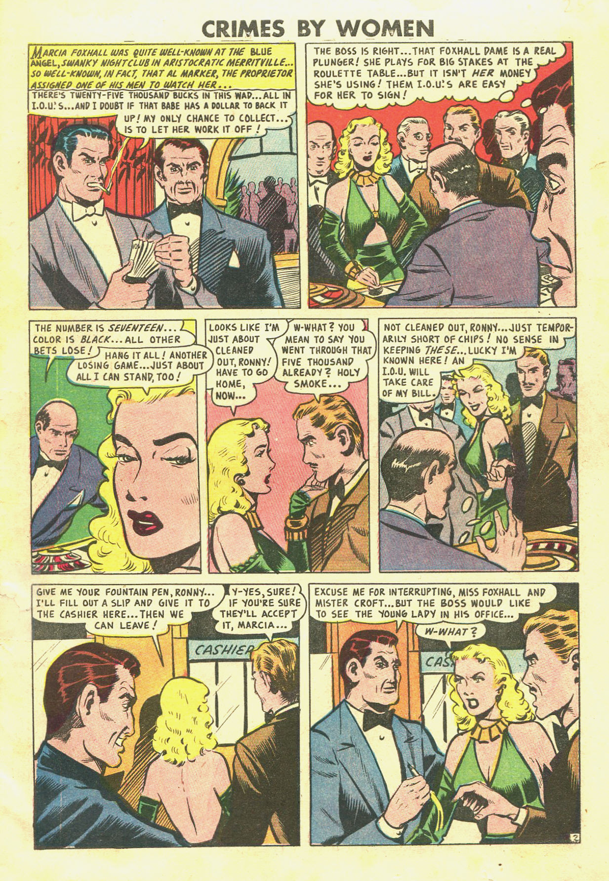 Read online Crimes By Women comic -  Issue #9 - 3