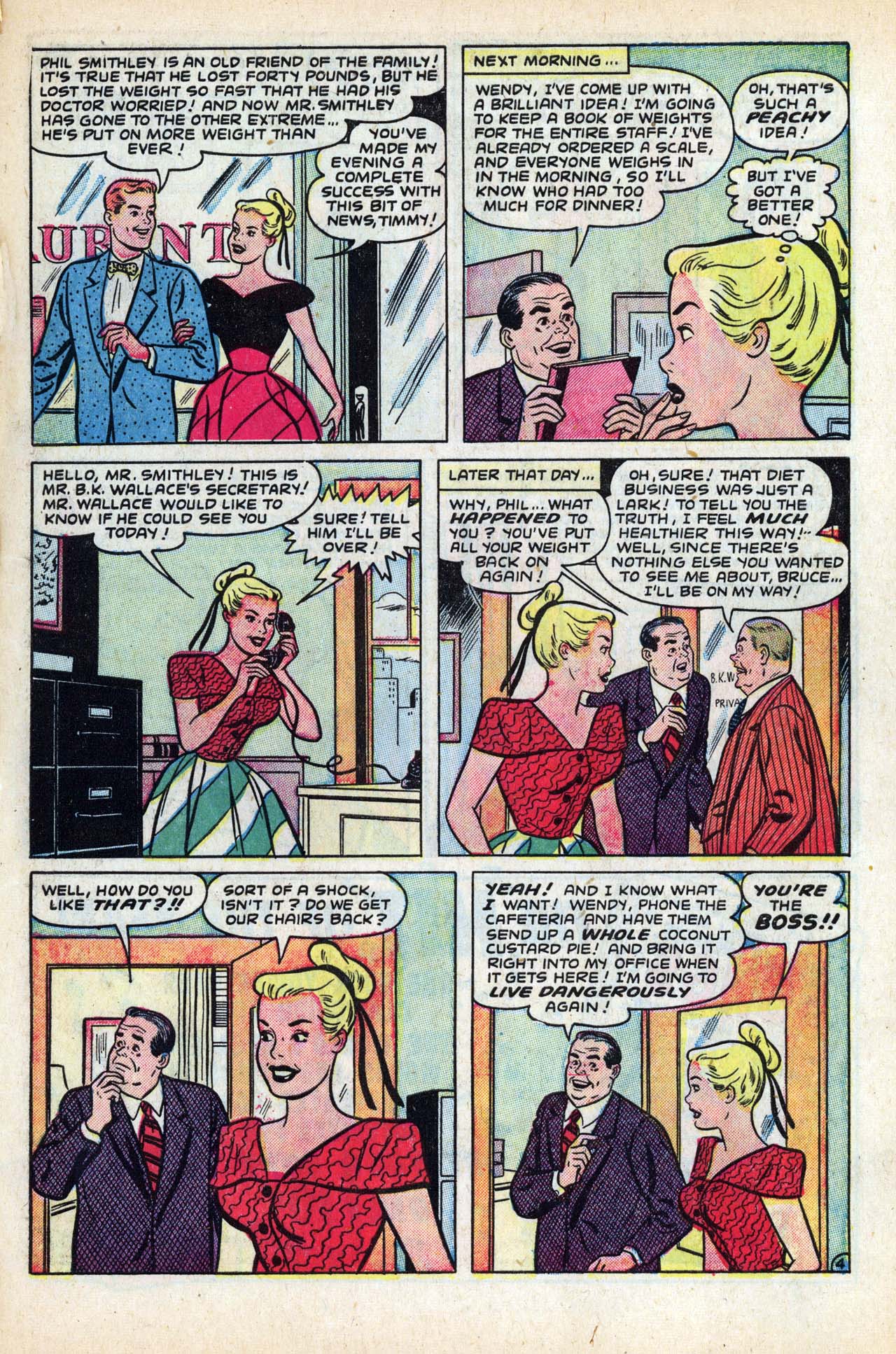Read online Patsy and Hedy comic -  Issue #30 - 31