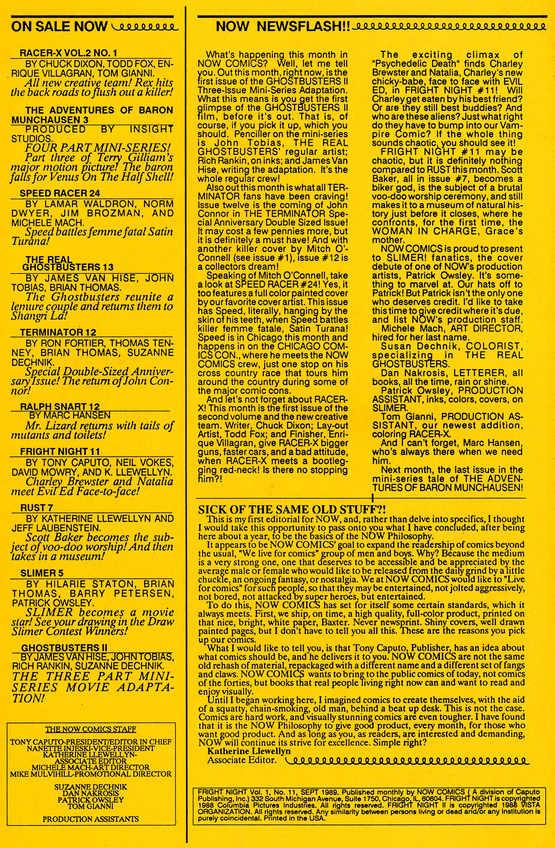 Read online Fright Night (1988) comic -  Issue #11 - 33