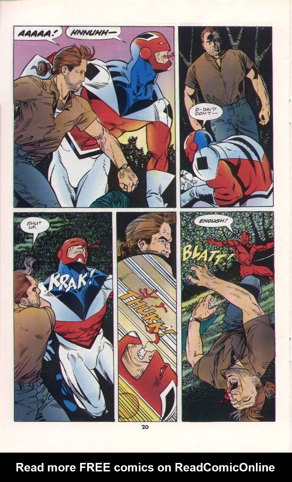 Read online The Knights of Pendragon comic -  Issue #5 - 20