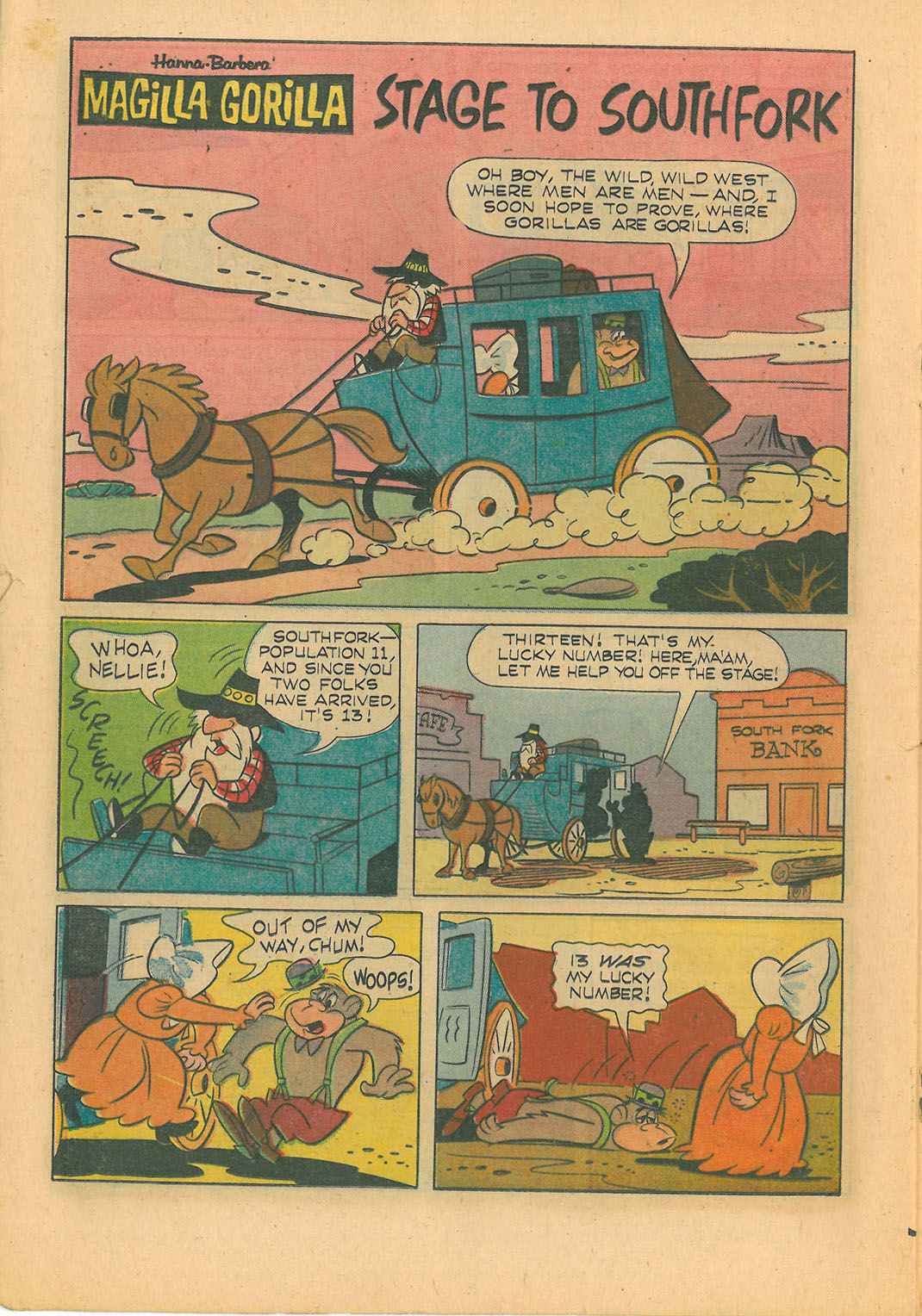 Read online Magilla Gorilla (1964) comic -  Issue #9 - 19