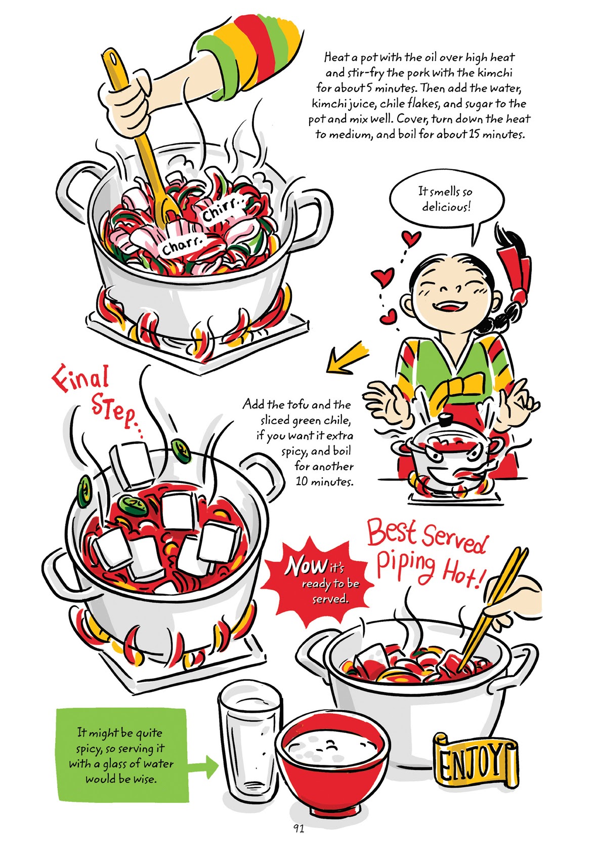 Read online Cook Korean! A Comic Book With Recipes comic -  Issue # TPB (Part 1) - 90
