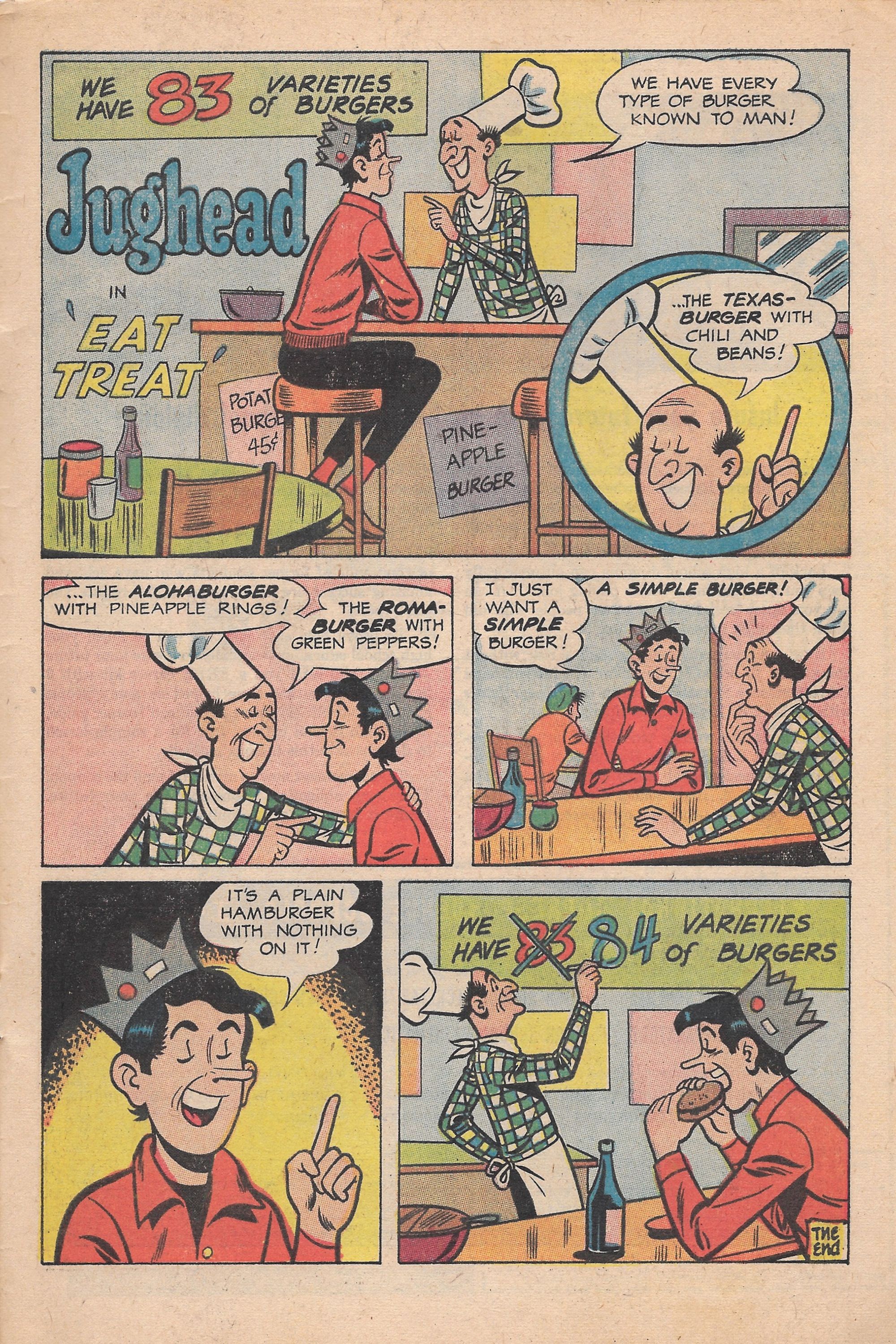 Read online Jughead's Jokes comic -  Issue #1 - 33