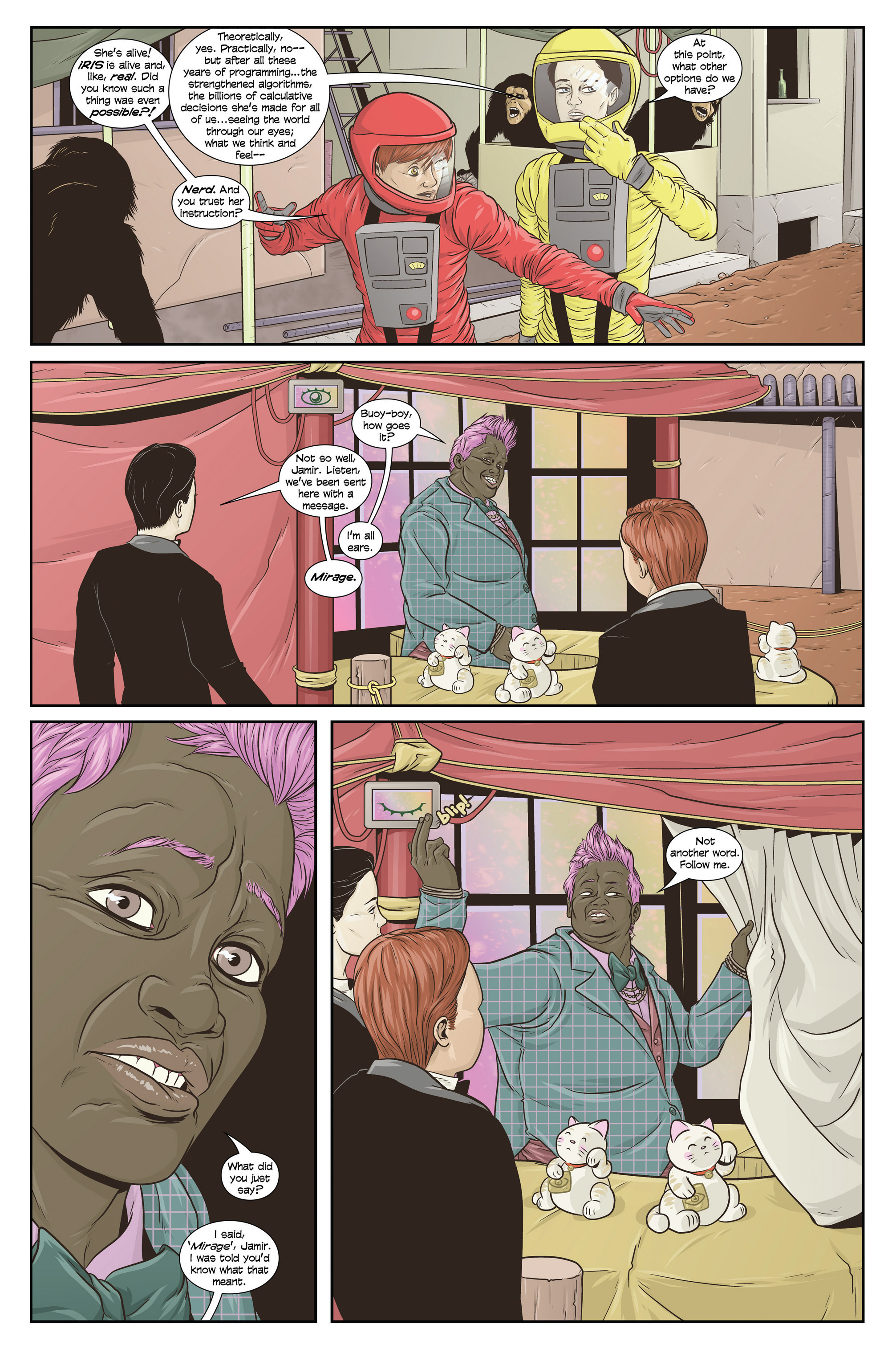 Read online Skinned comic -  Issue #4 - 11