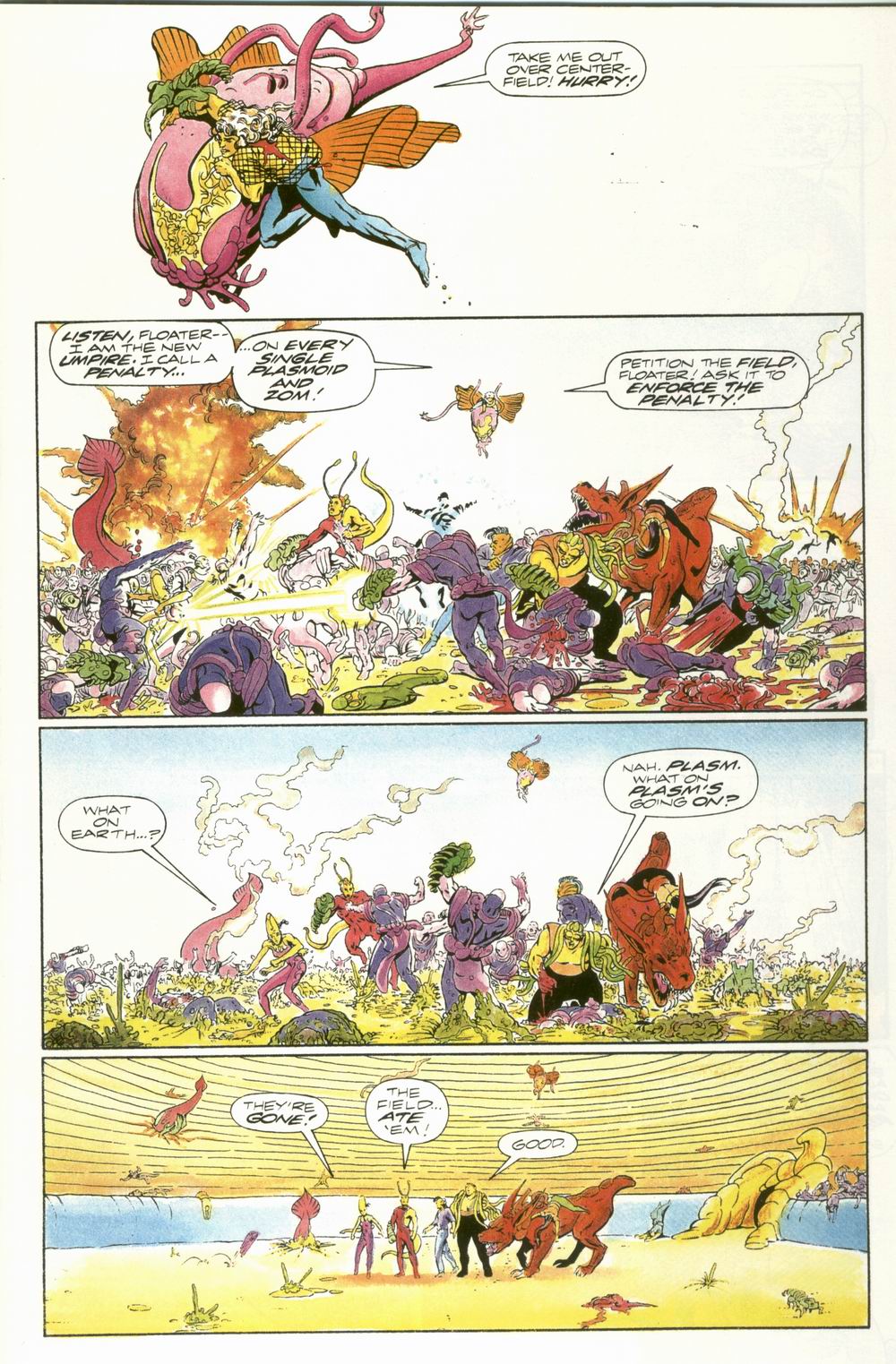 Read online Warriors of Plasm comic -  Issue #4 - 10
