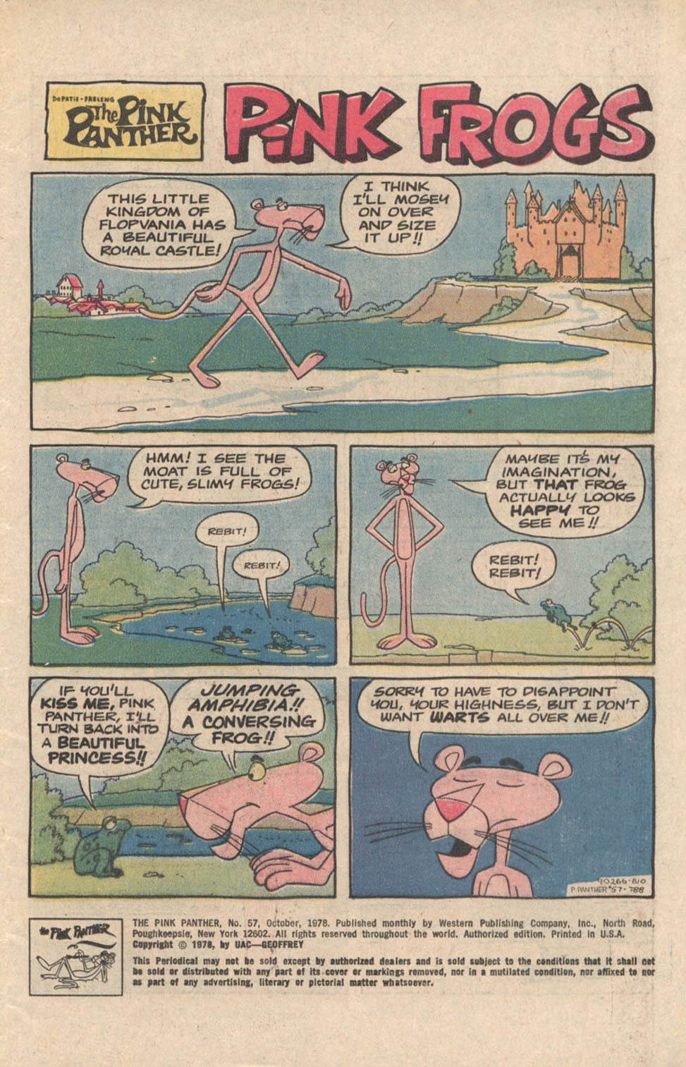 Read online The Pink Panther (1971) comic -  Issue #57 - 3