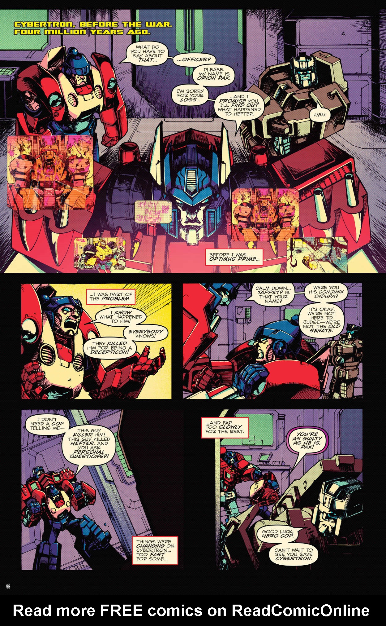 Read online Transformers: The IDW Collection Phase Three comic -  Issue # TPB 2 (Part 1) - 97