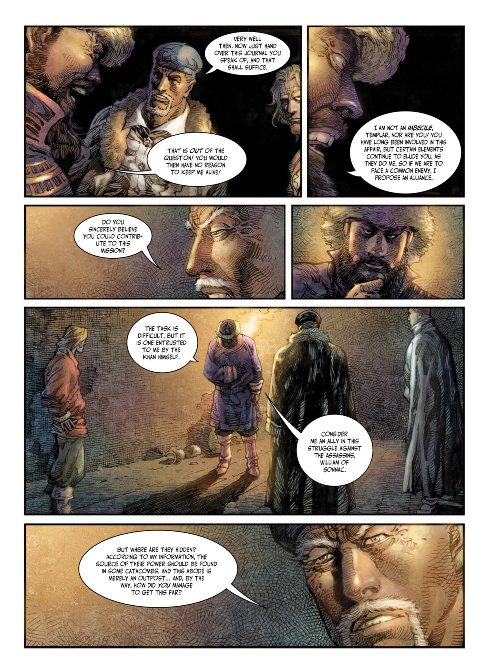 Read online Crusades comic -  Issue #1 - 112