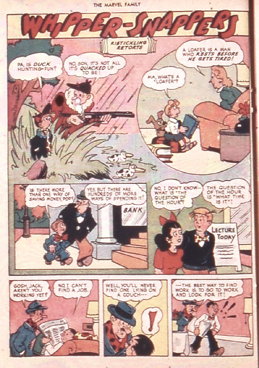 Read online The Marvel Family comic -  Issue #12 - 22