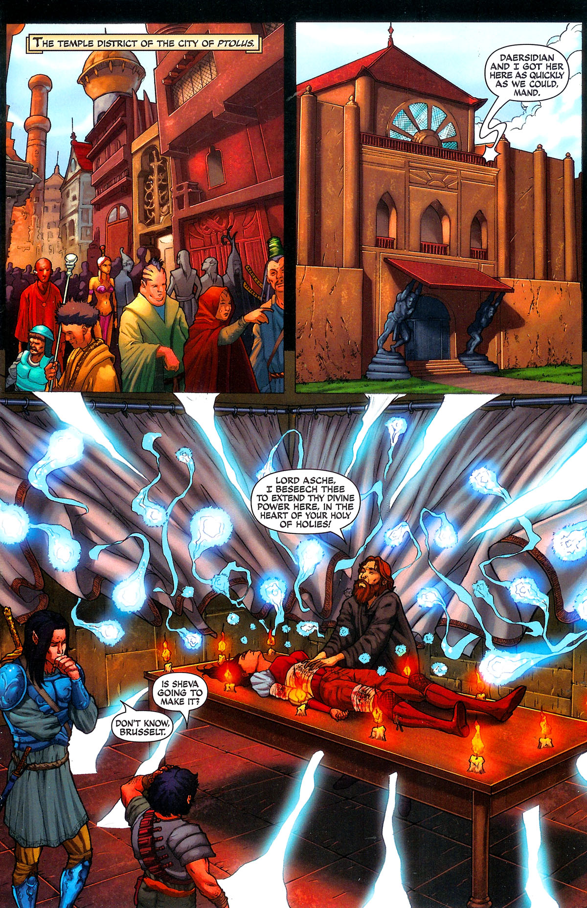 Read online Ptolus: City by the Spire comic -  Issue #3 - 3