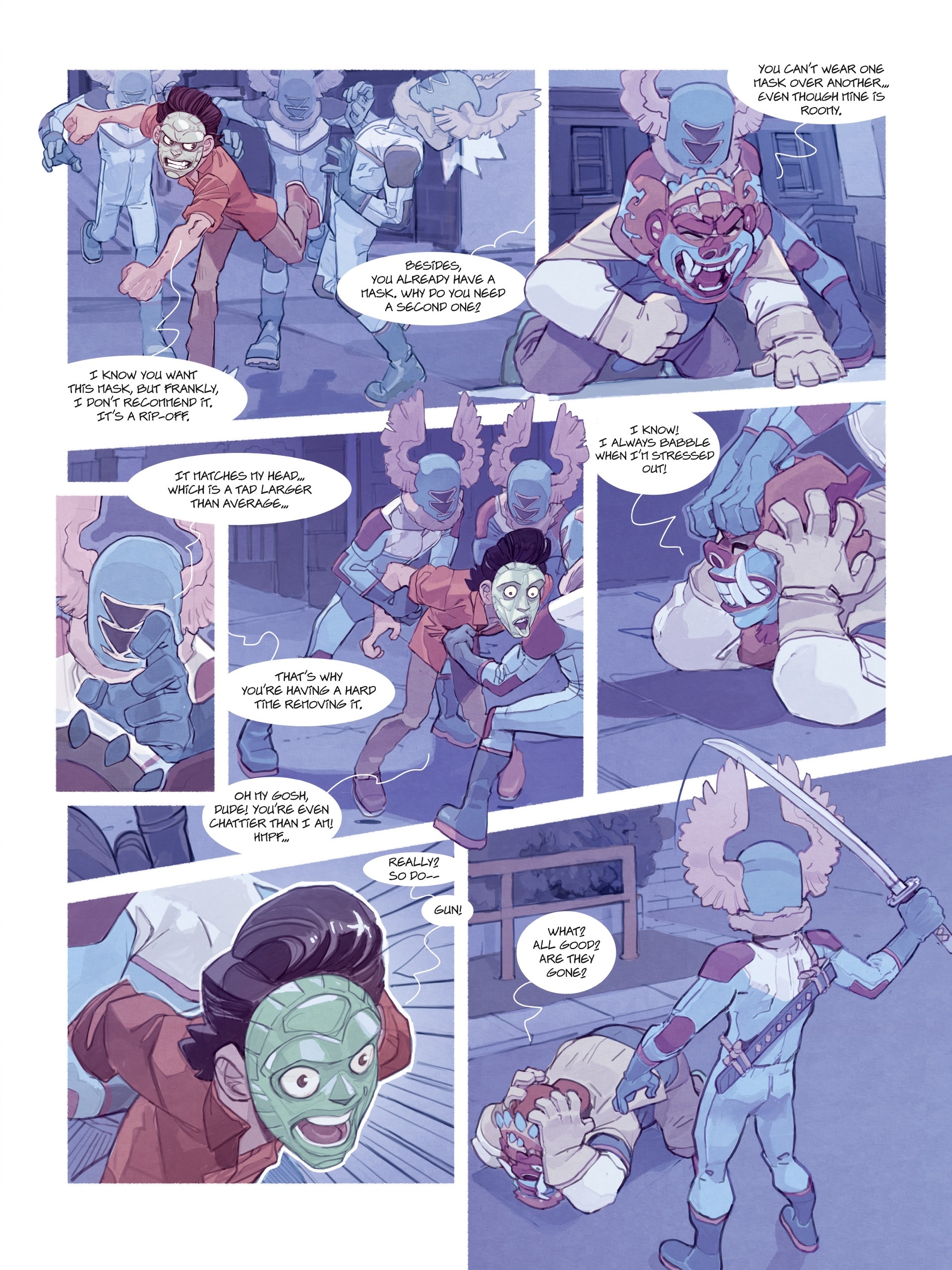 Read online Masks comic -  Issue #2 - 66