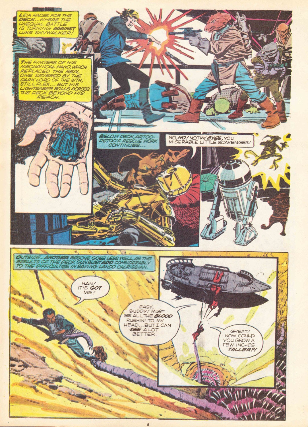 Read online Return of the Jedi comic -  Issue #3 - 9
