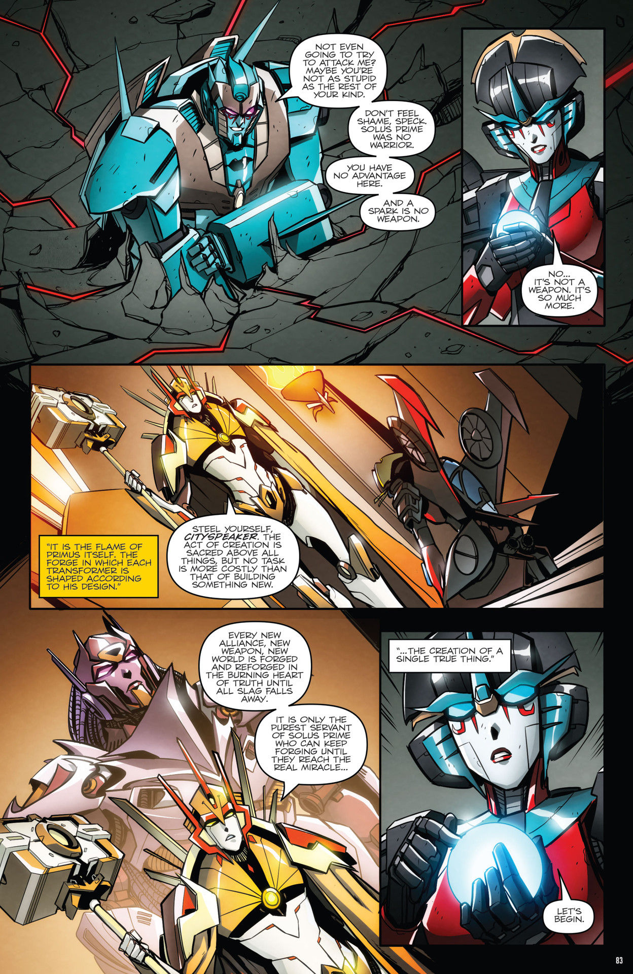 Read online Transformers: The IDW Collection Phase Three comic -  Issue # TPB 2 (Part 1) - 84