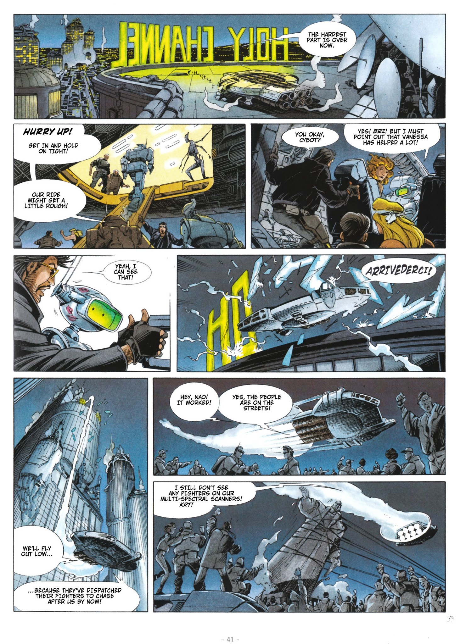 Read online Aquablue comic -  Issue #7 - 42
