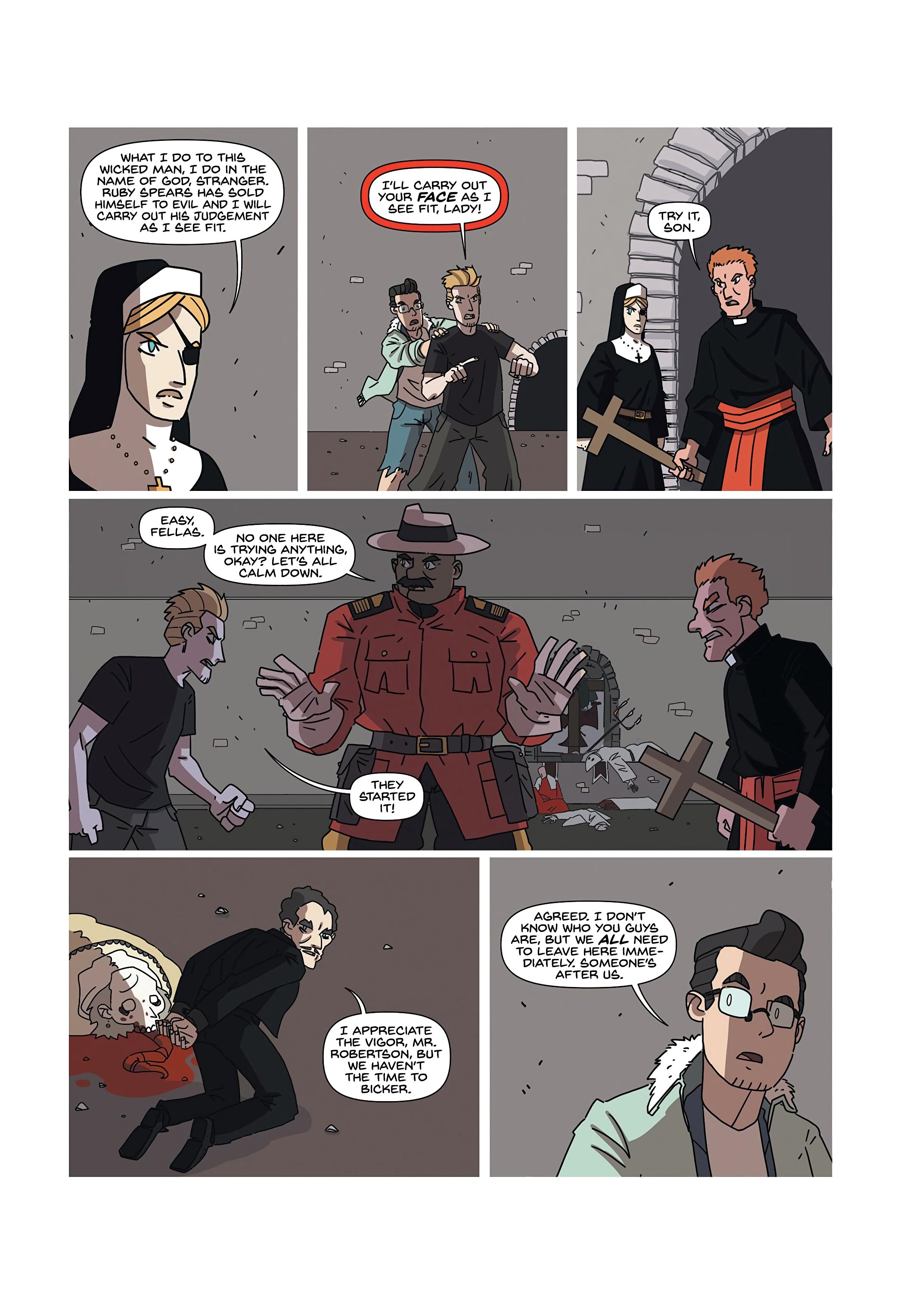 Read online Evil Cast comic -  Issue # TPB (Part 2) - 8