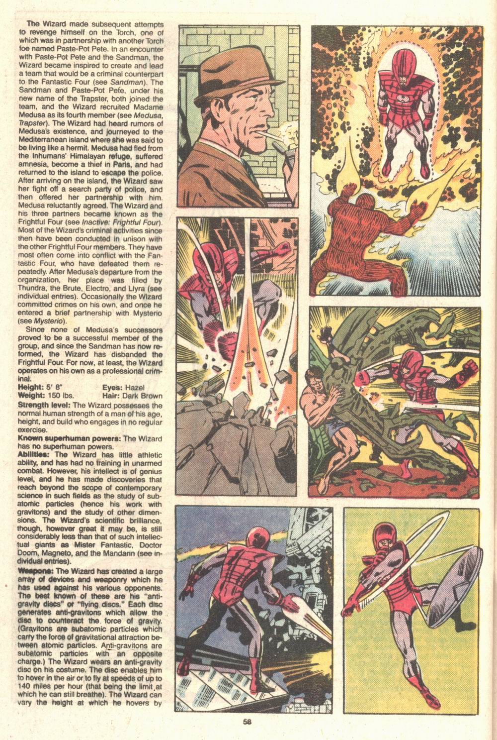 Read online The Official Handbook of the Marvel Universe Deluxe Edition comic -  Issue #14 - 60