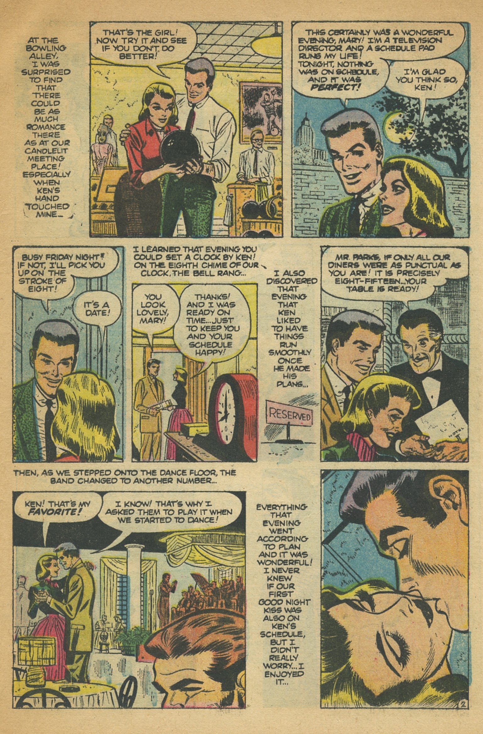 Read online Secret Story Romances comic -  Issue #18 - 22