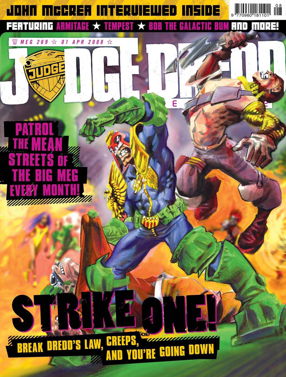 Read online Judge Dredd Megazine (Vol. 5) comic -  Issue #269 - 1