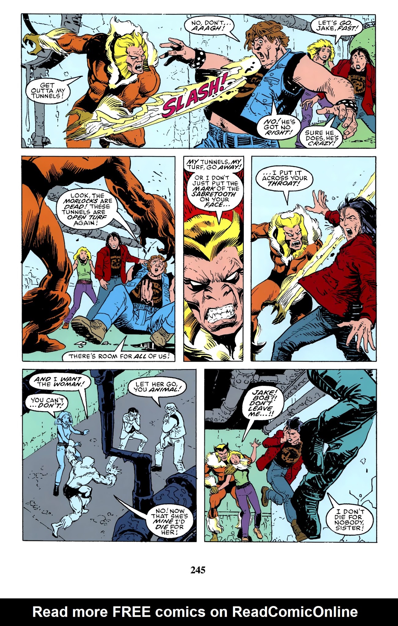 Read online X-Men: Mutant Massacre comic -  Issue # TPB - 244