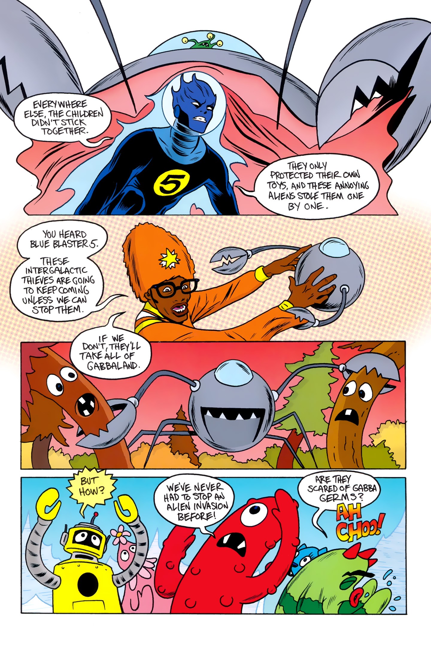 Read online Yo Gabba Gabba! Free Comic Book Day! comic -  Issue # Full - 7