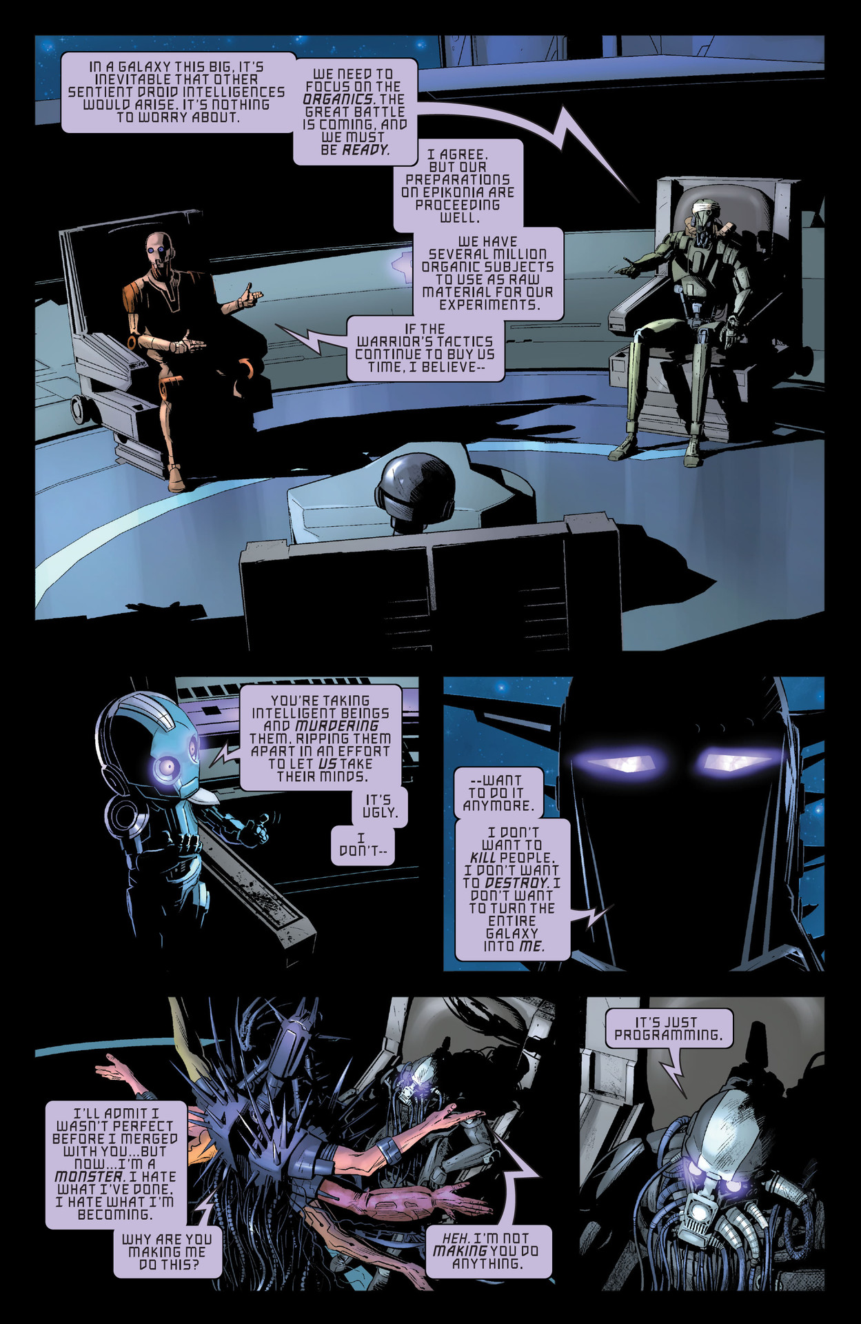 Read online Star Wars: Dark Droids comic -  Issue #4 - 21