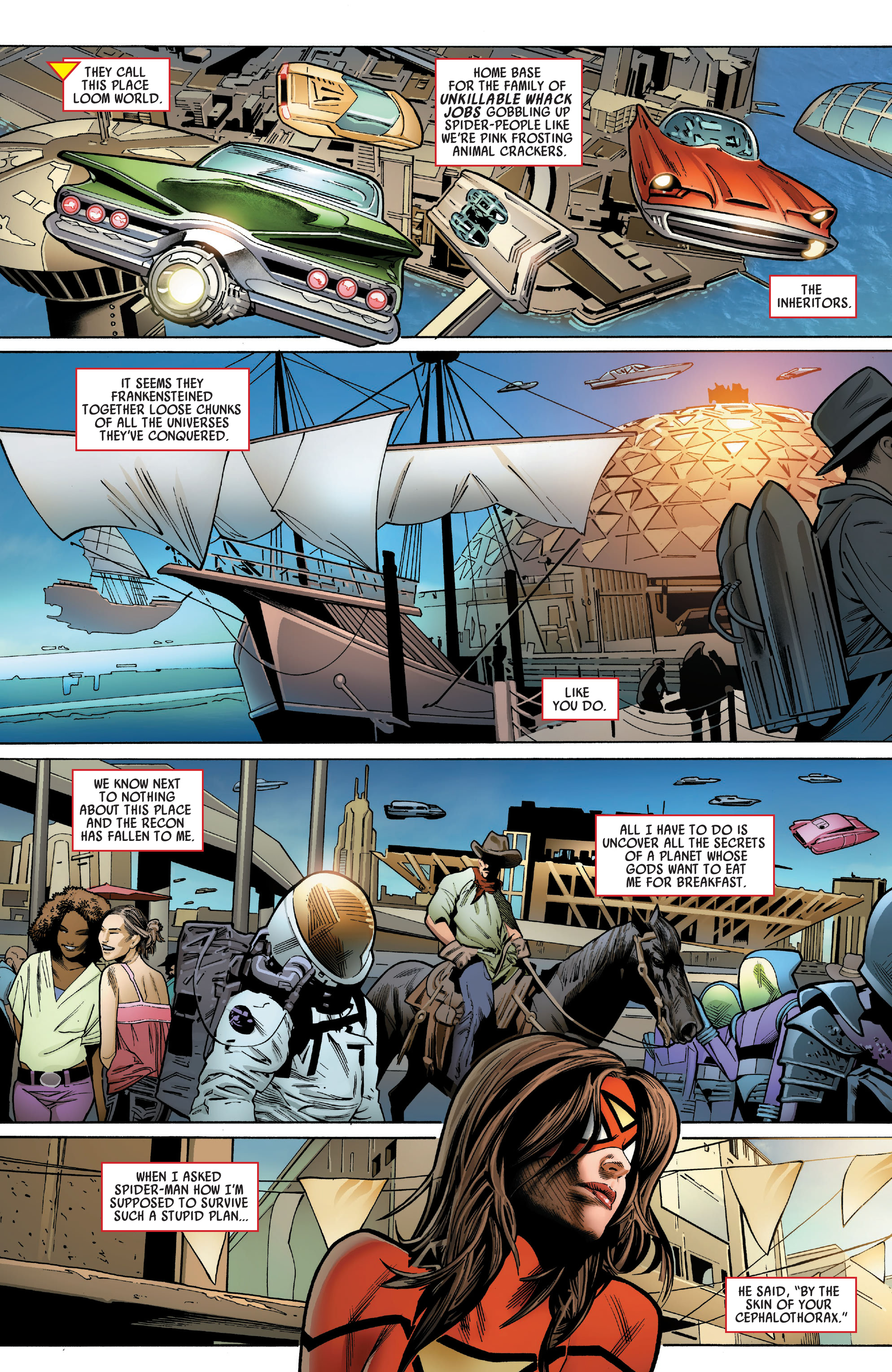 Read online Spider-Woman by Dennis Hopeless comic -  Issue # TPB (Part 1) - 28