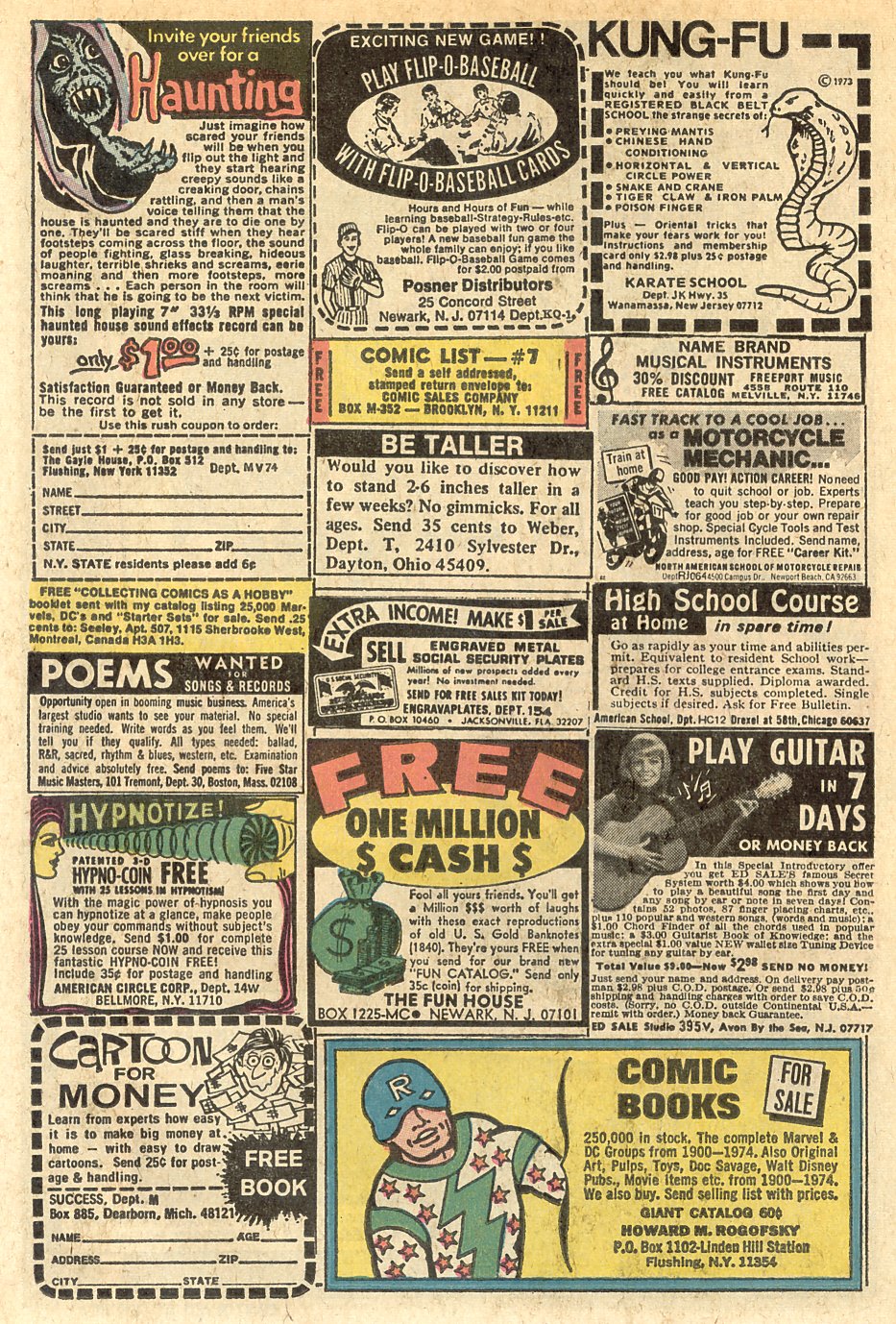 Read online Jungle Action (1972) comic -  Issue #11 - 13