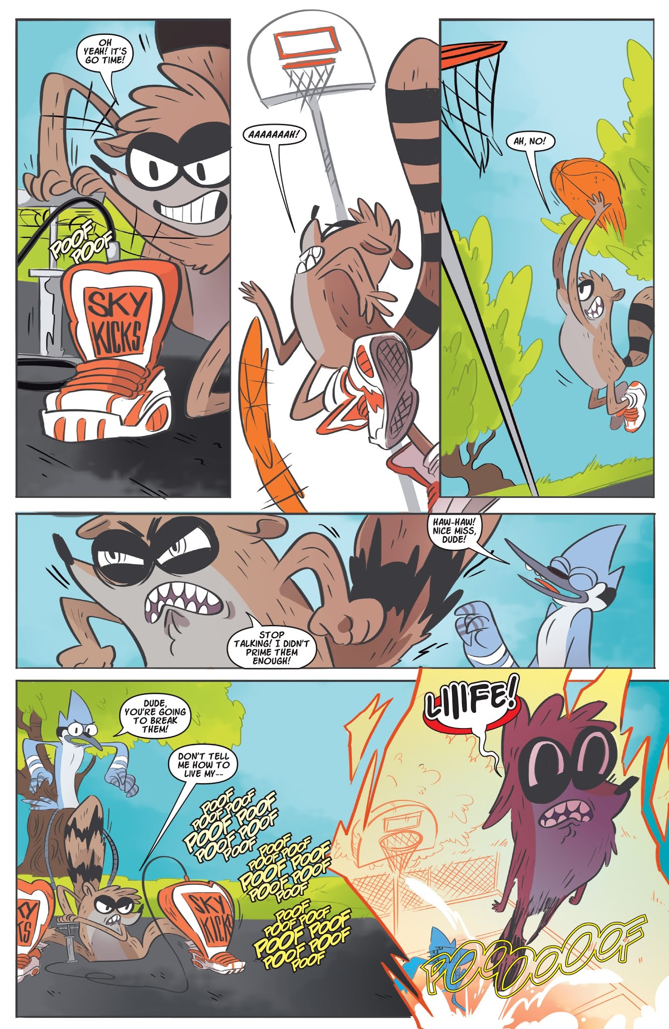 Read online Regular Show: Parks and Wreck comic -  Issue # TPB - 7