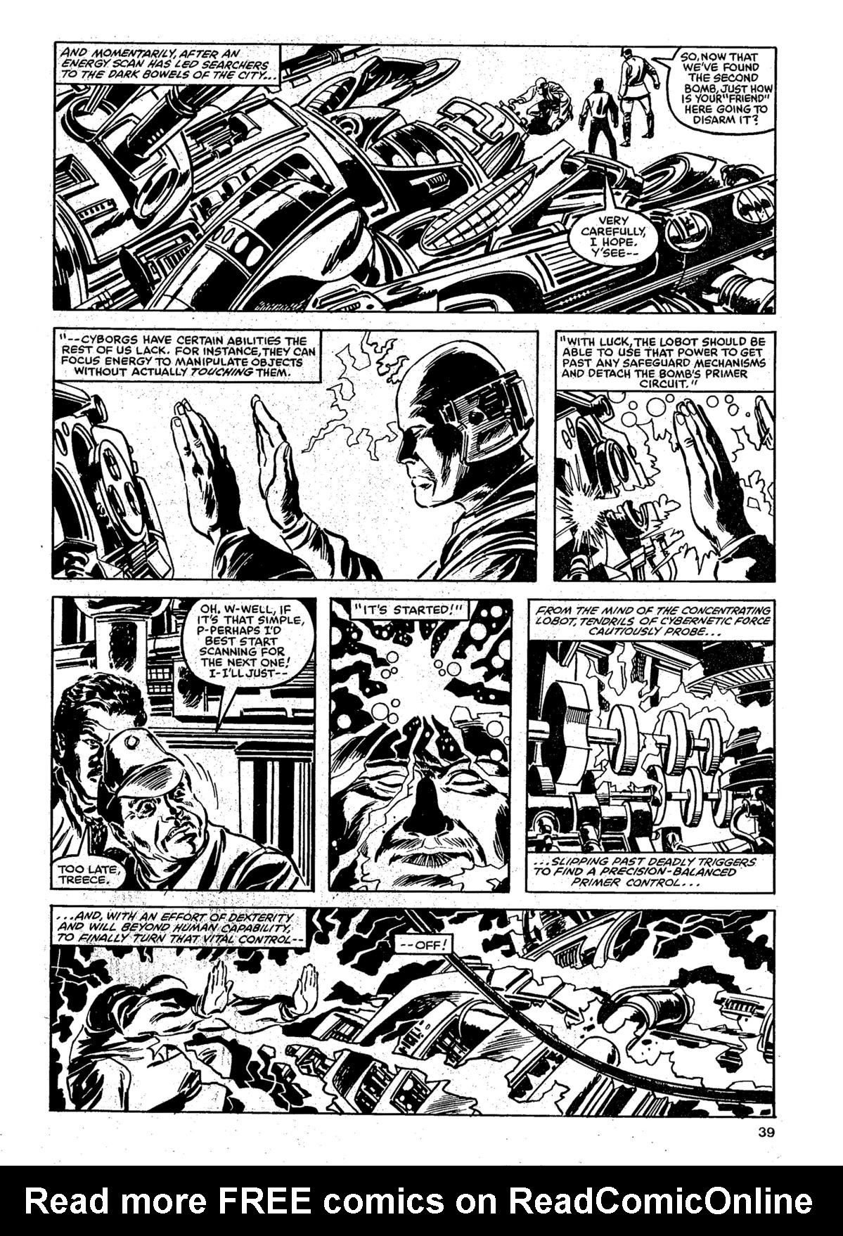 Read online Star Wars Weekly comic -  Issue #156 - 39
