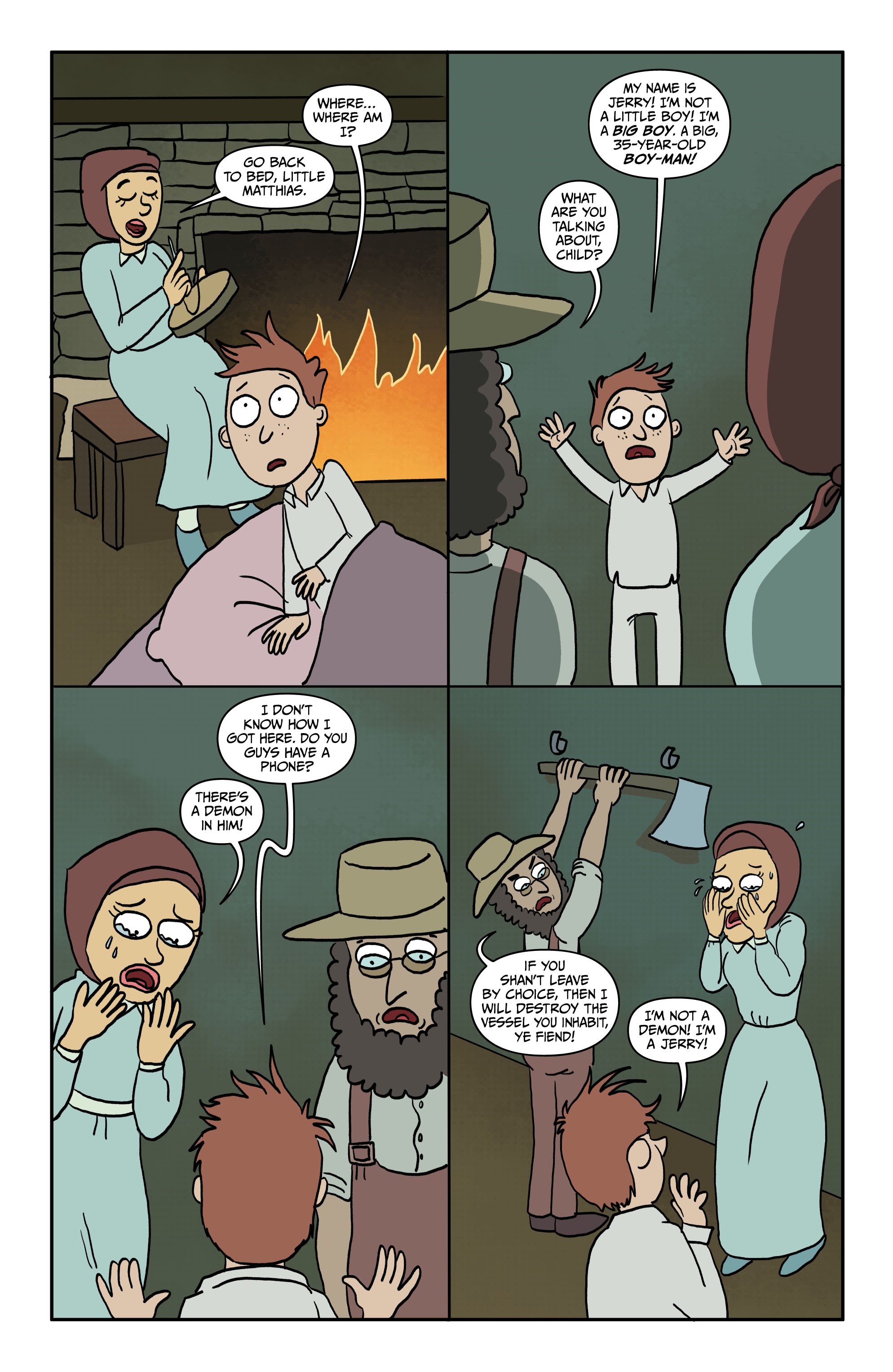 Read online Rick and Morty Presents: Jerryboree comic -  Issue # Full - 14