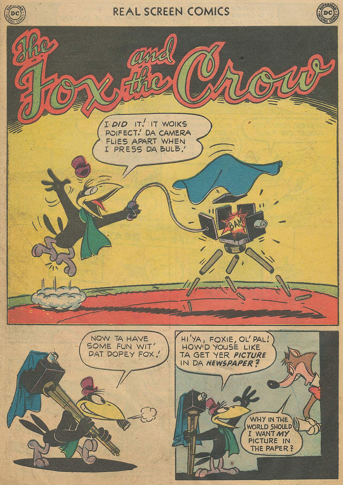 Read online Real Screen Comics comic -  Issue #0 - 33