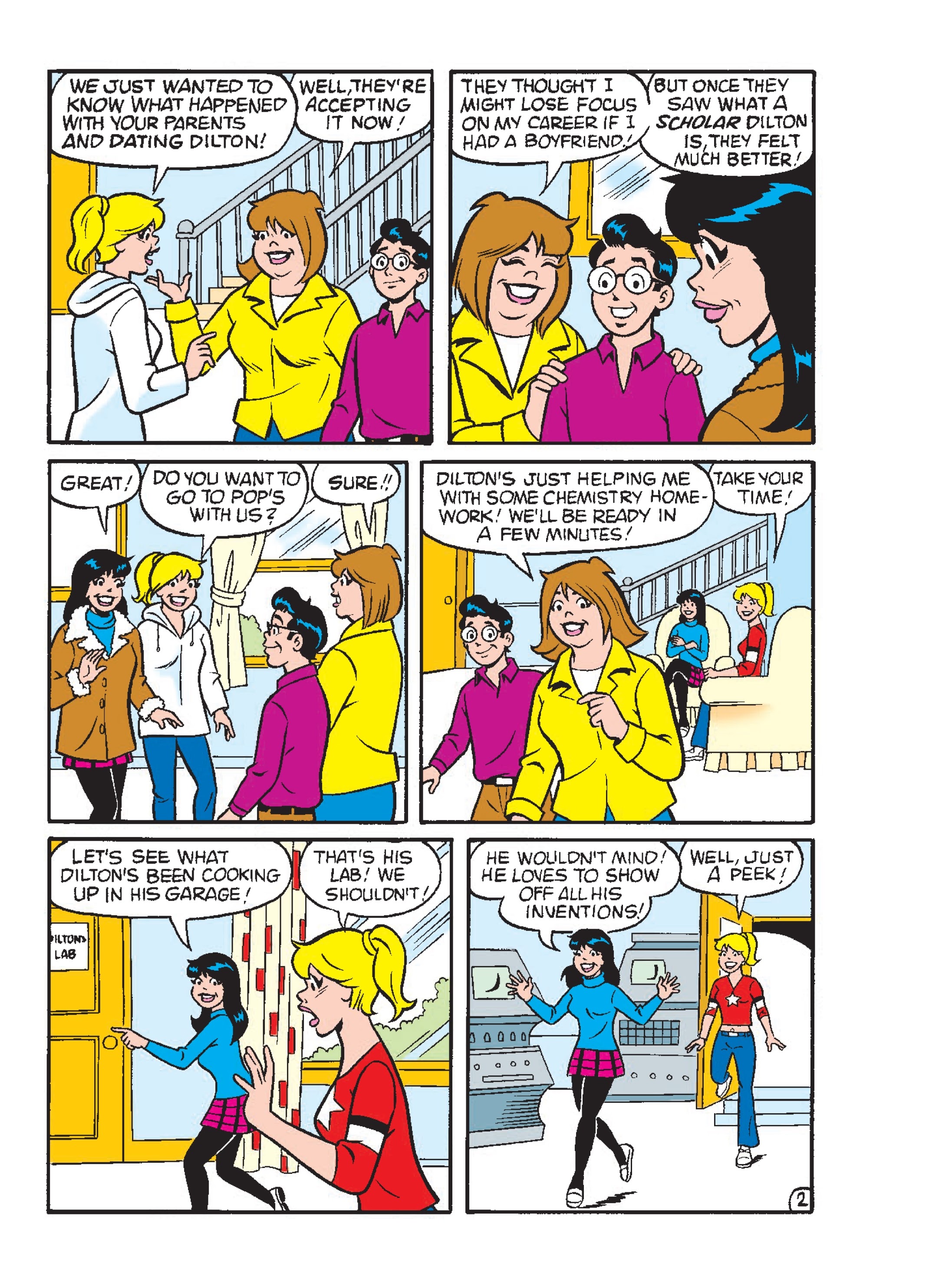Read online Betty & Veronica Friends Double Digest comic -  Issue #256 - 157