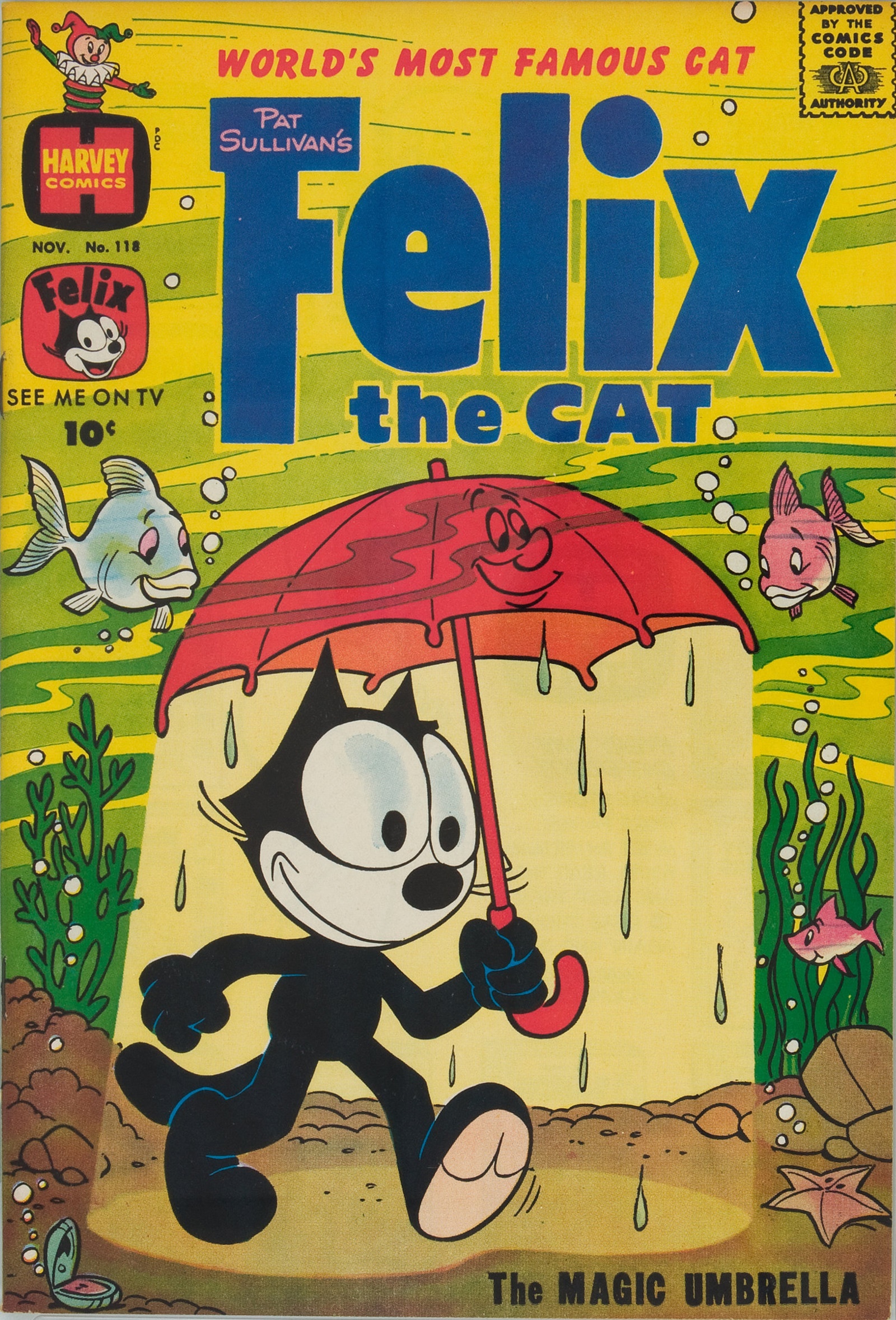 Read online Felix the Cat (1955) comic -  Issue #118 - 1