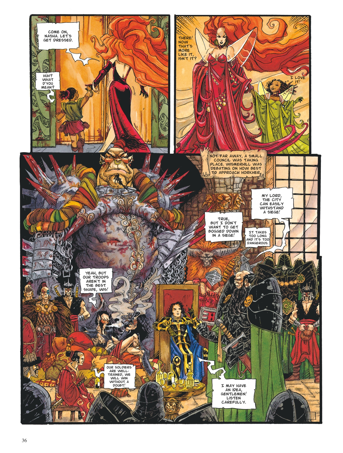 Read online The Black Moon Chronicles comic -  Issue #6 - 34